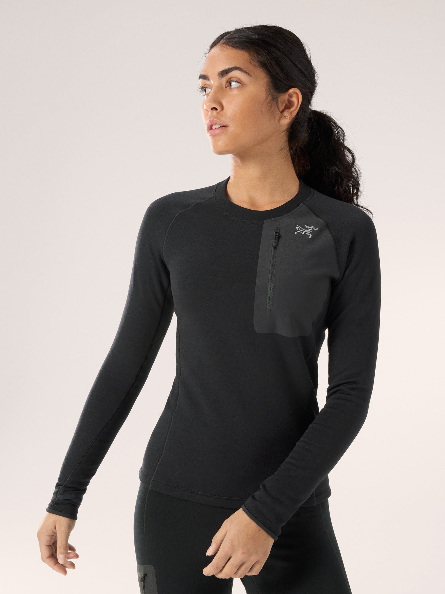 Alternative view of Kyanite Baselayer Crew Women's
