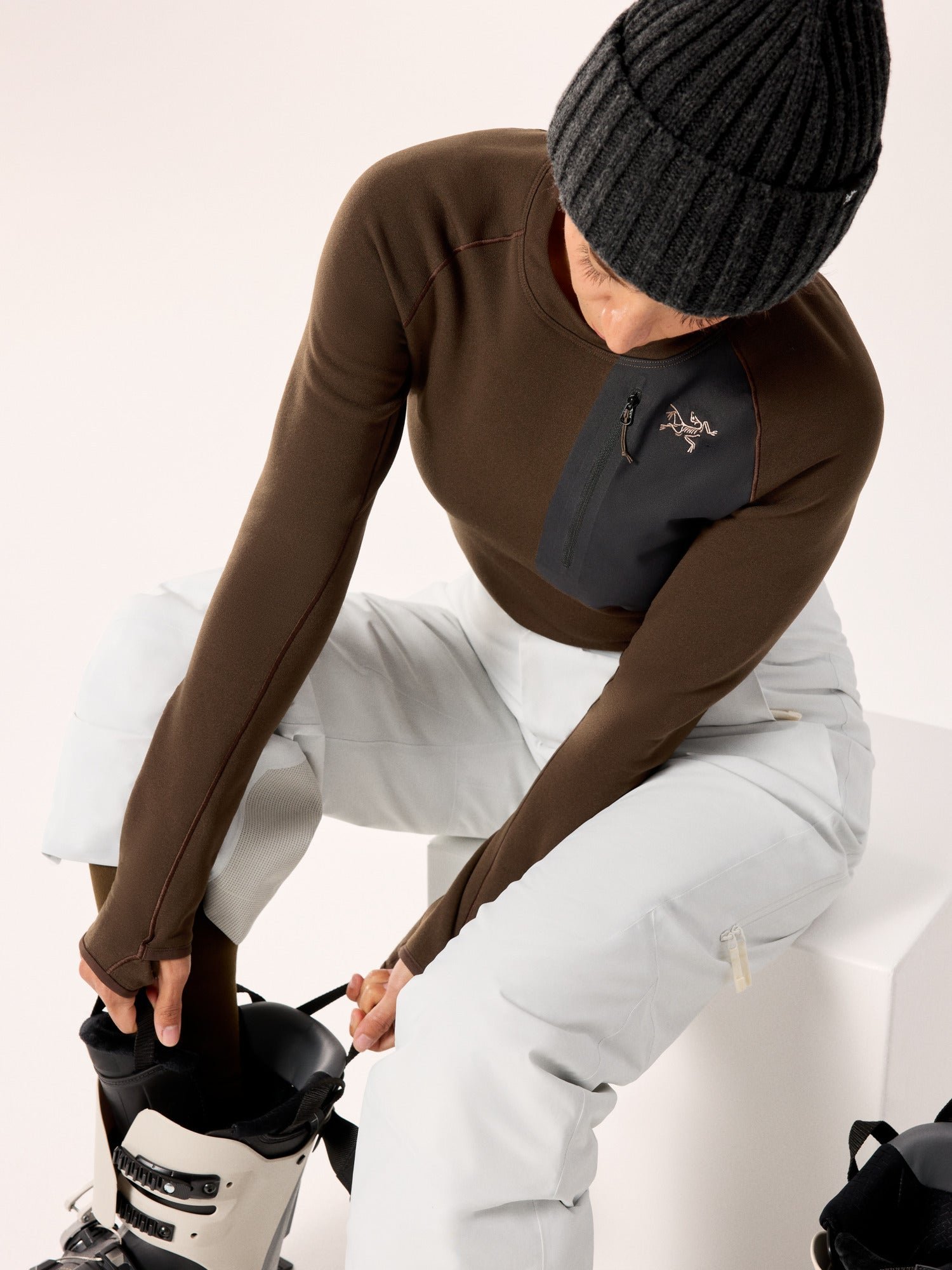 Alternative view of Kyanite Baselayer Crew Women's