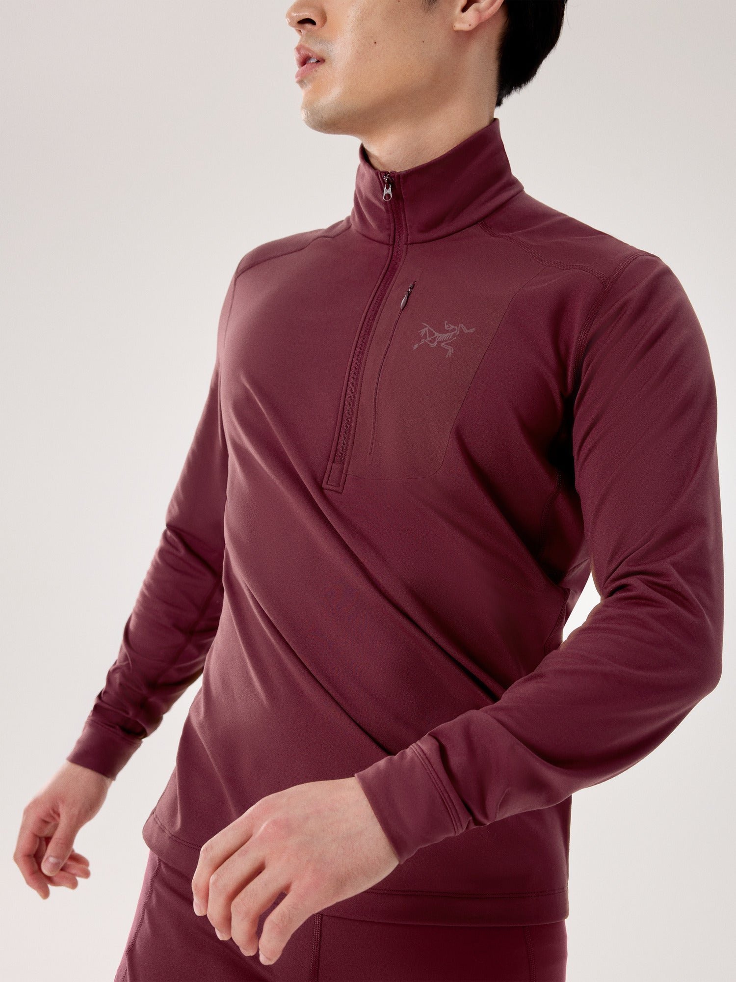 Alternative view of Rho LT Zip Neck Men's