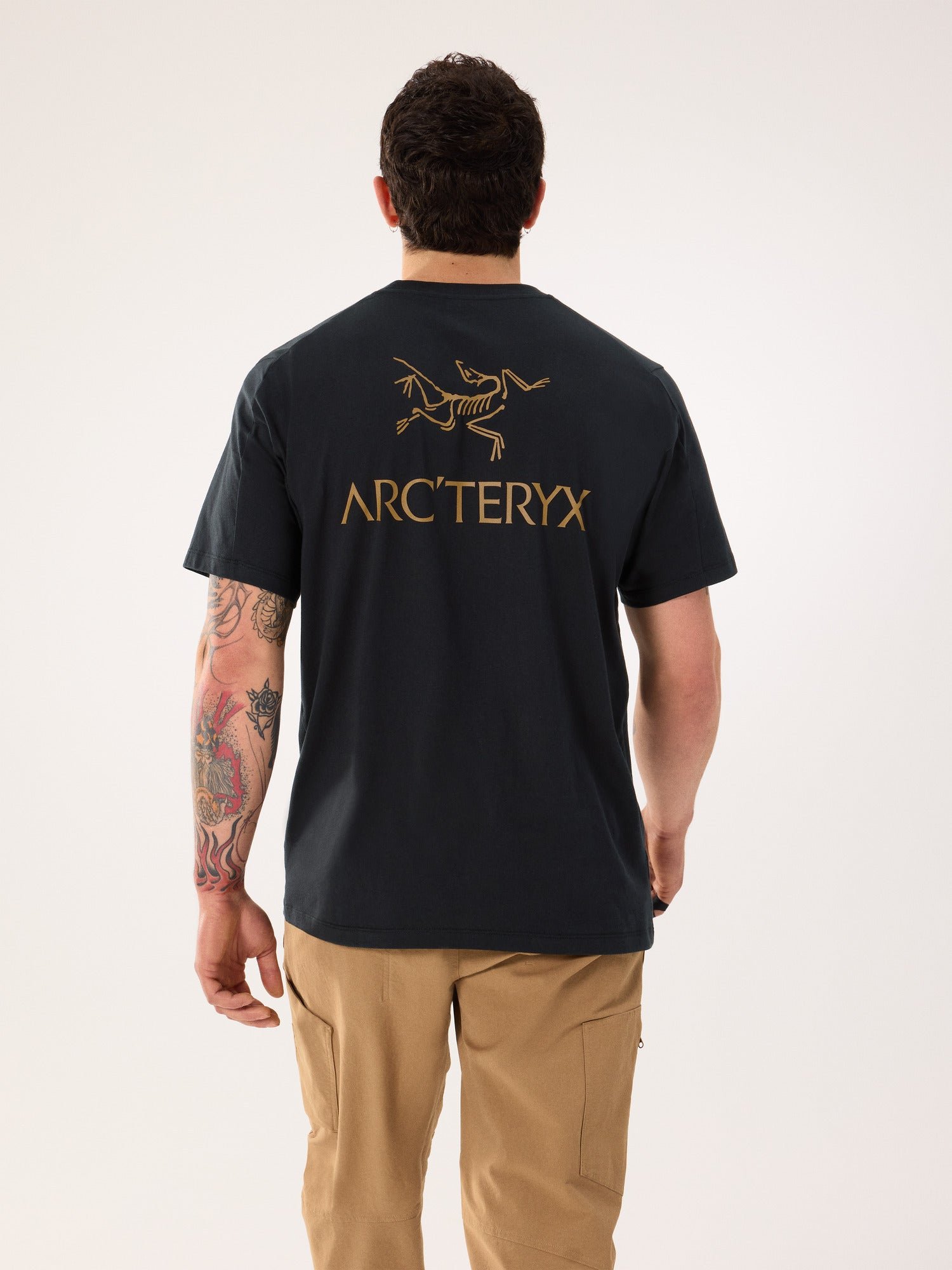 Kragg SL Cotton Bird Word Shirt SS Men's - 图片 3