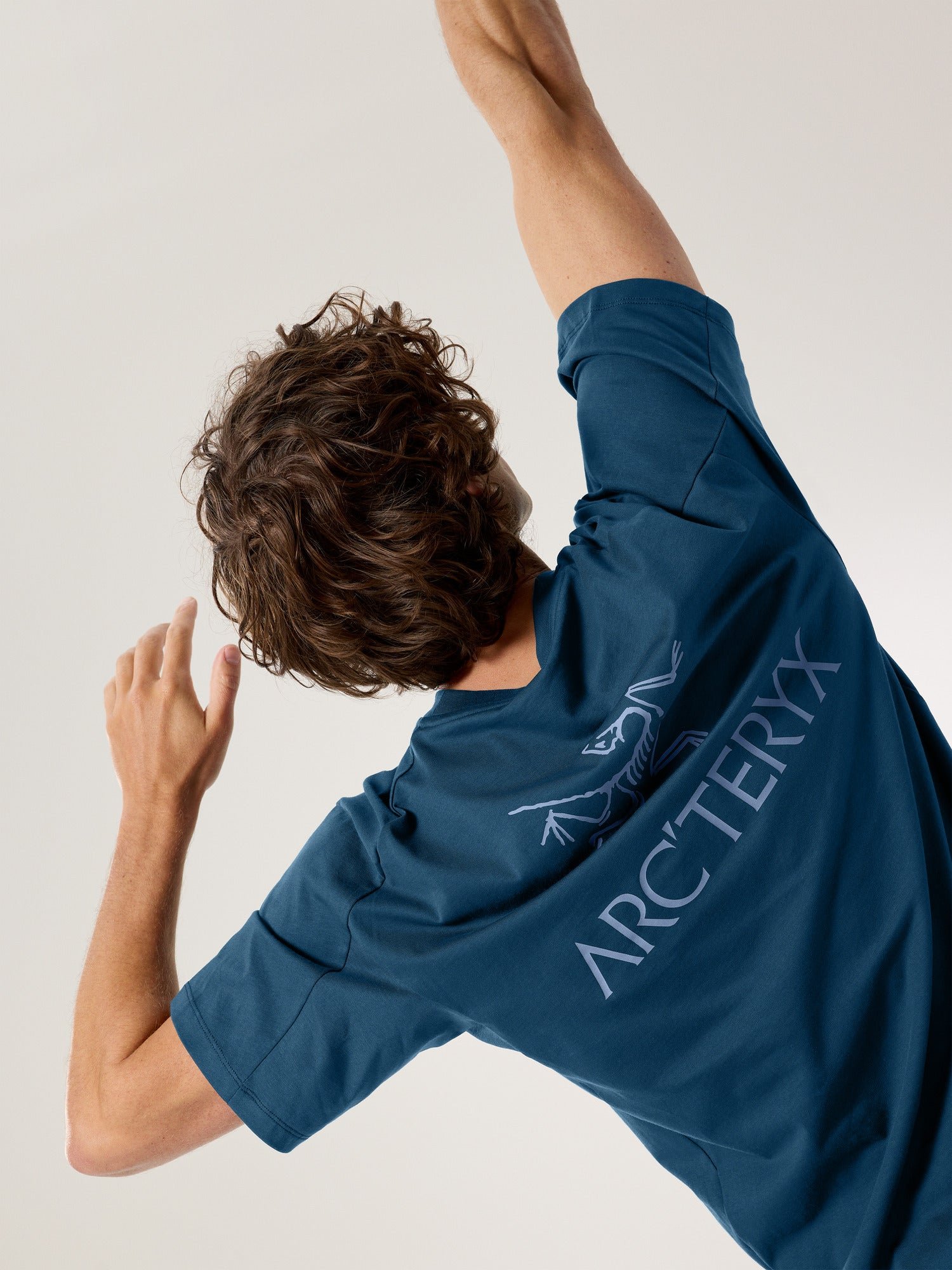 Alternative view of Kragg SL Cotton Bird Word Shirt SS Men's