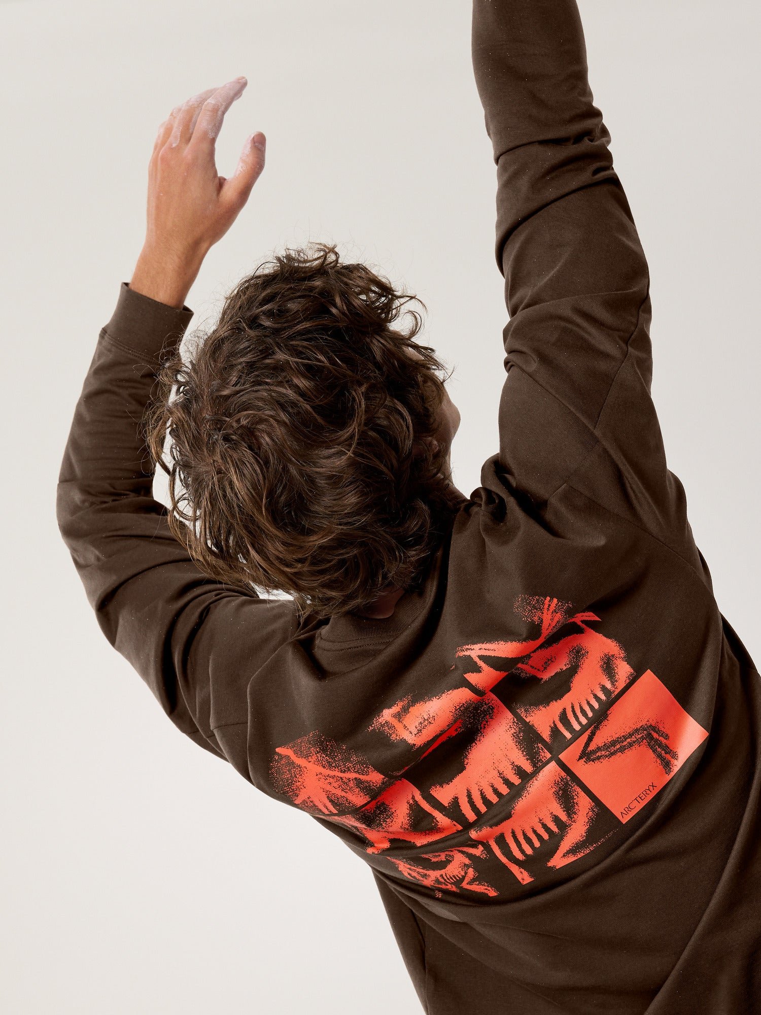 Alternative view of Kragg SL Cotton Bird Tile Shirt LS Men's