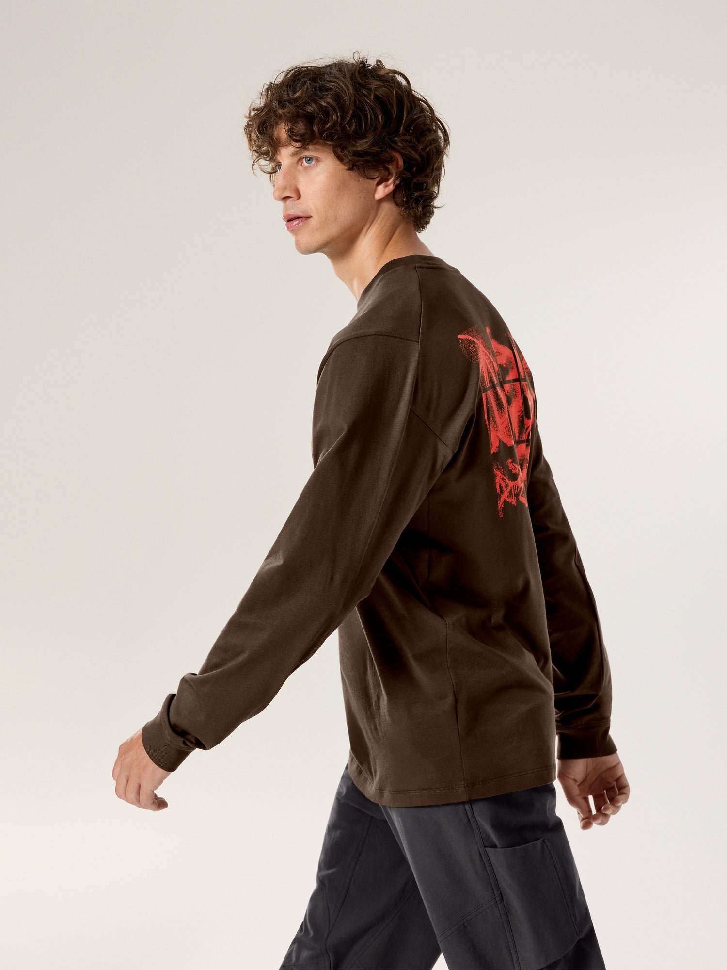 Kragg SL Cotton Bird Tile Shirt LS Men's - 图片 4