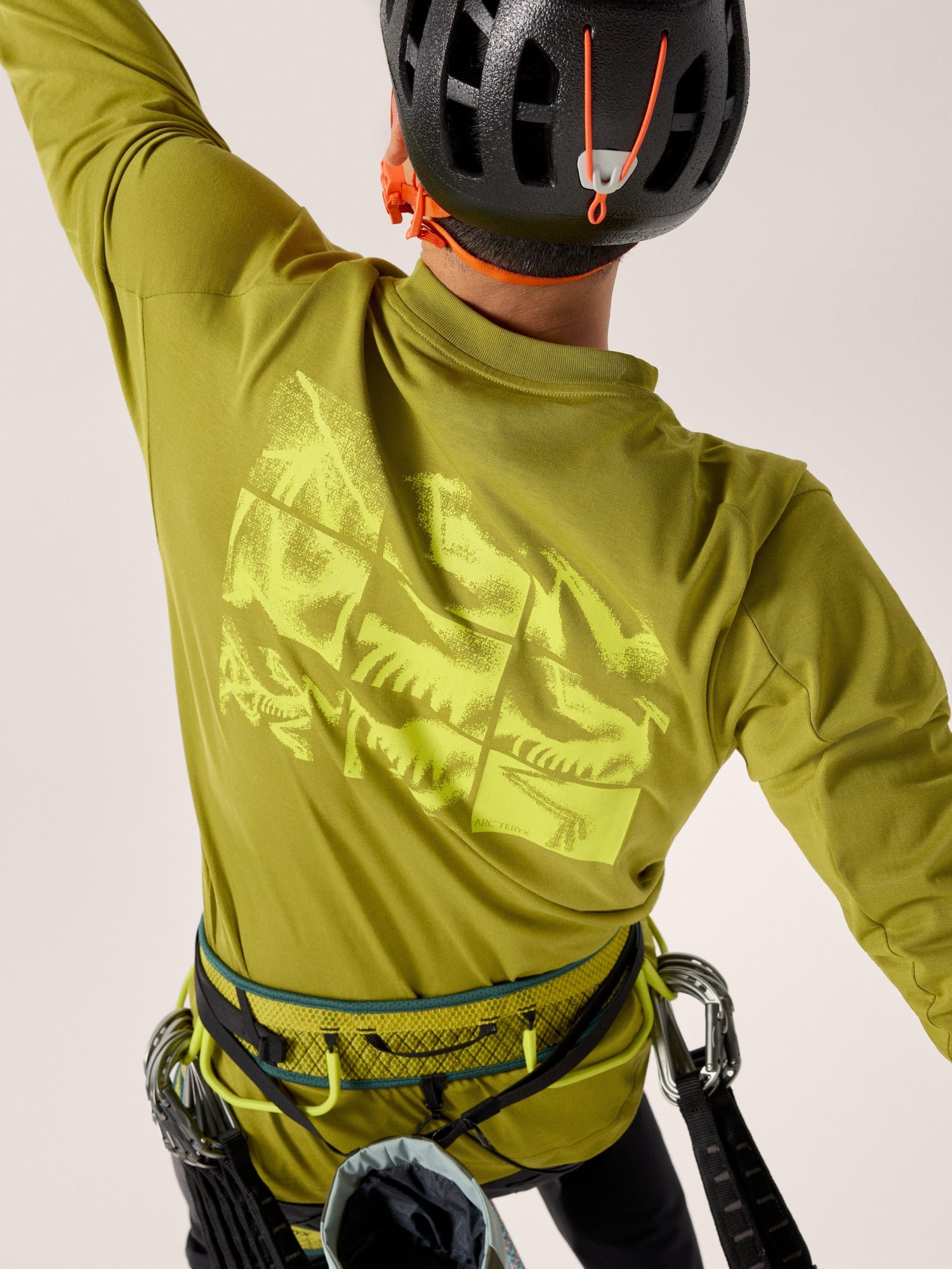 Alternative view of Kragg SL Cotton Bird Tile Shirt LS Men's