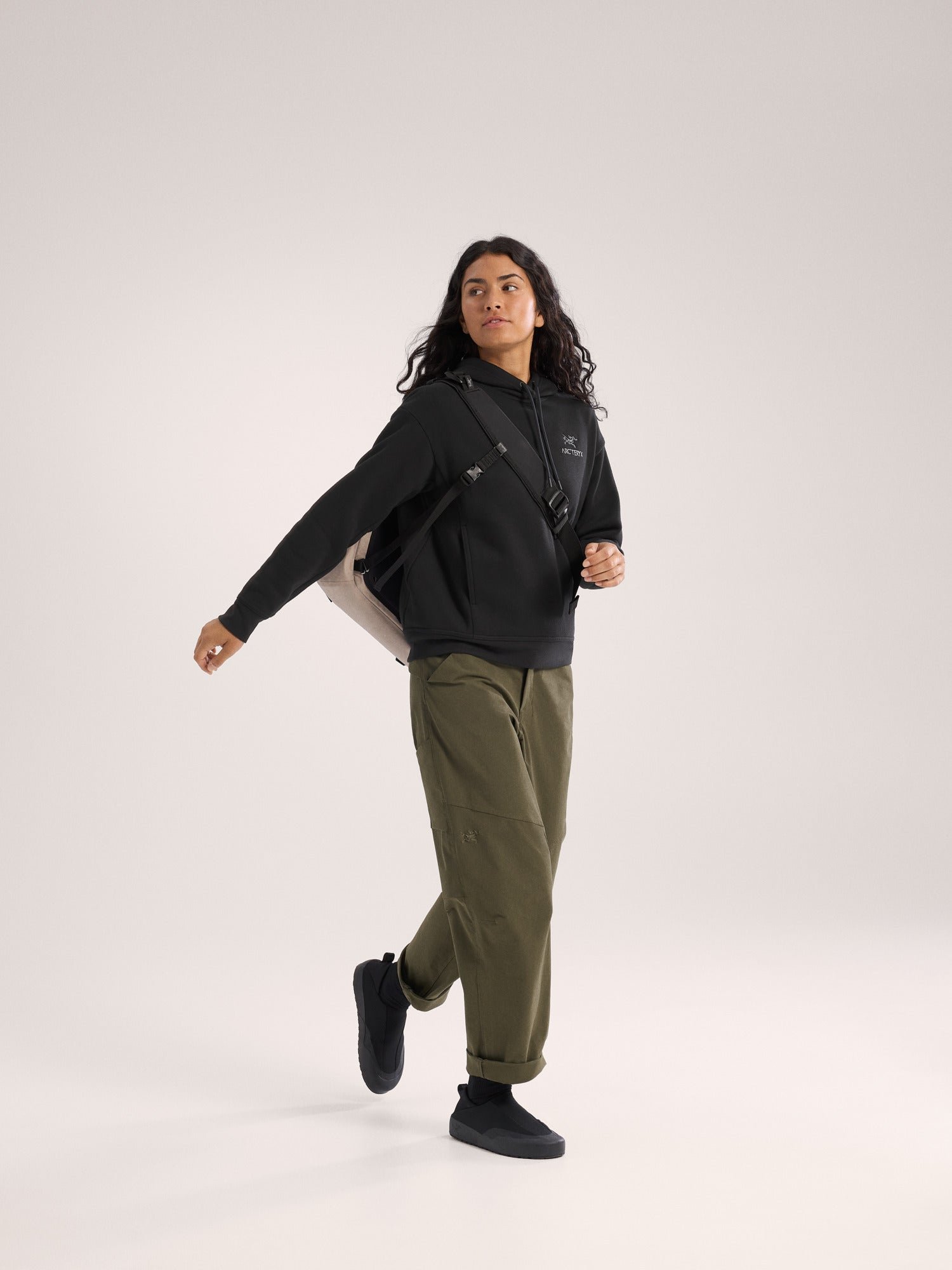 Emblem Fleece Hoody Women's - 图片 6