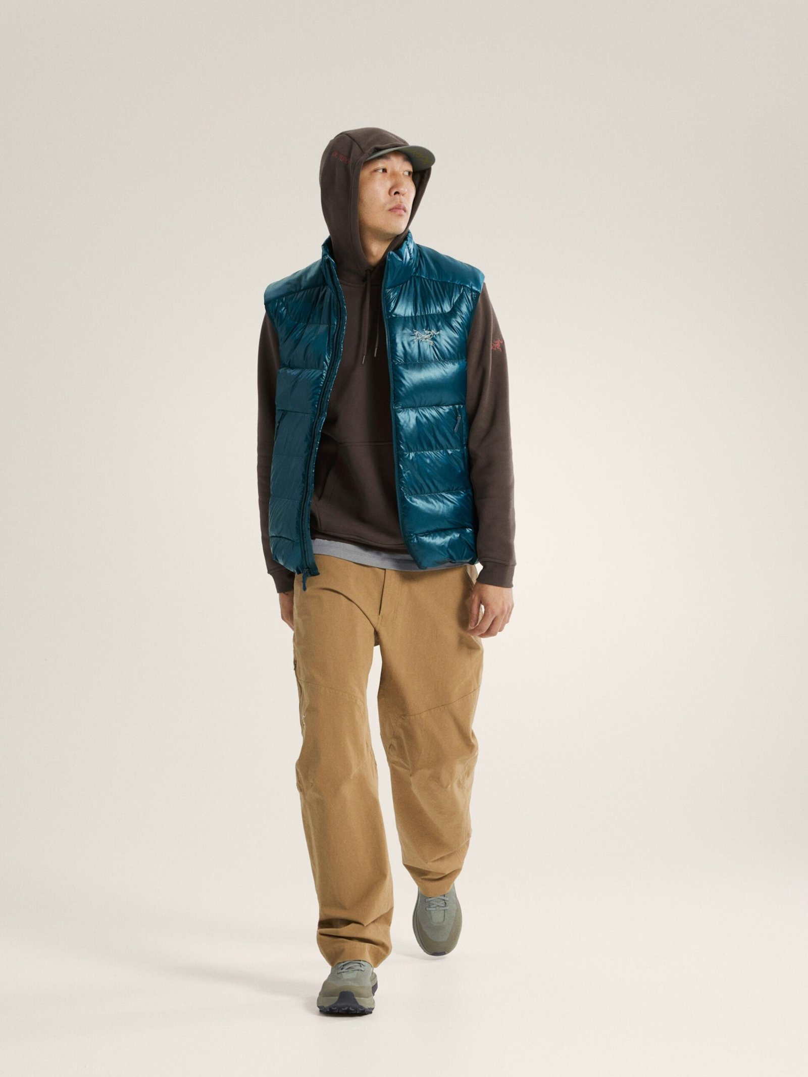 Emblem Fleece Hoody Men's - 图片 6