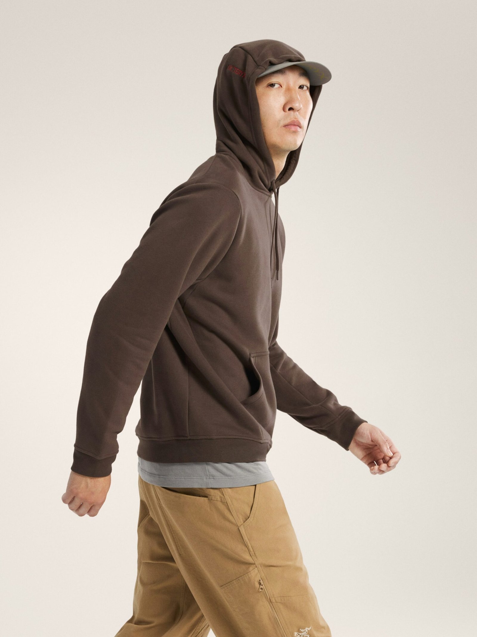 Emblem Fleece Hoody Men's - 图片 4