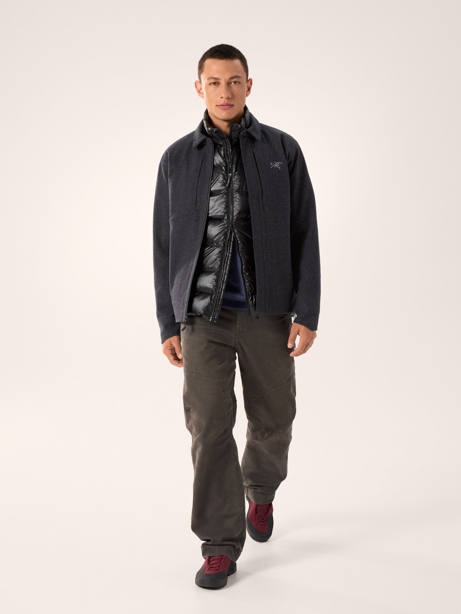 Sawyer Wool Overshirt Men's - 图片 6