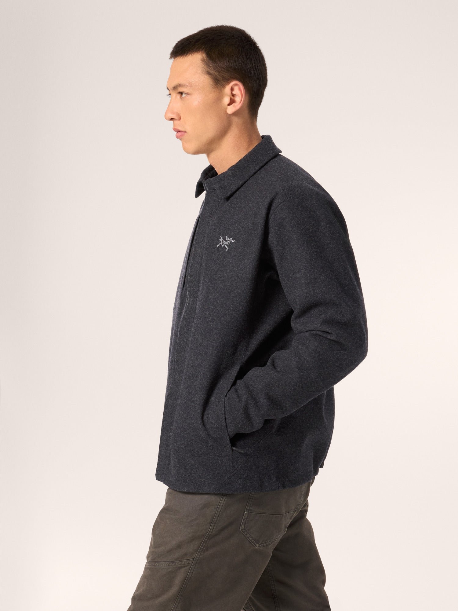 Sawyer Wool Overshirt Men's - 图片 4