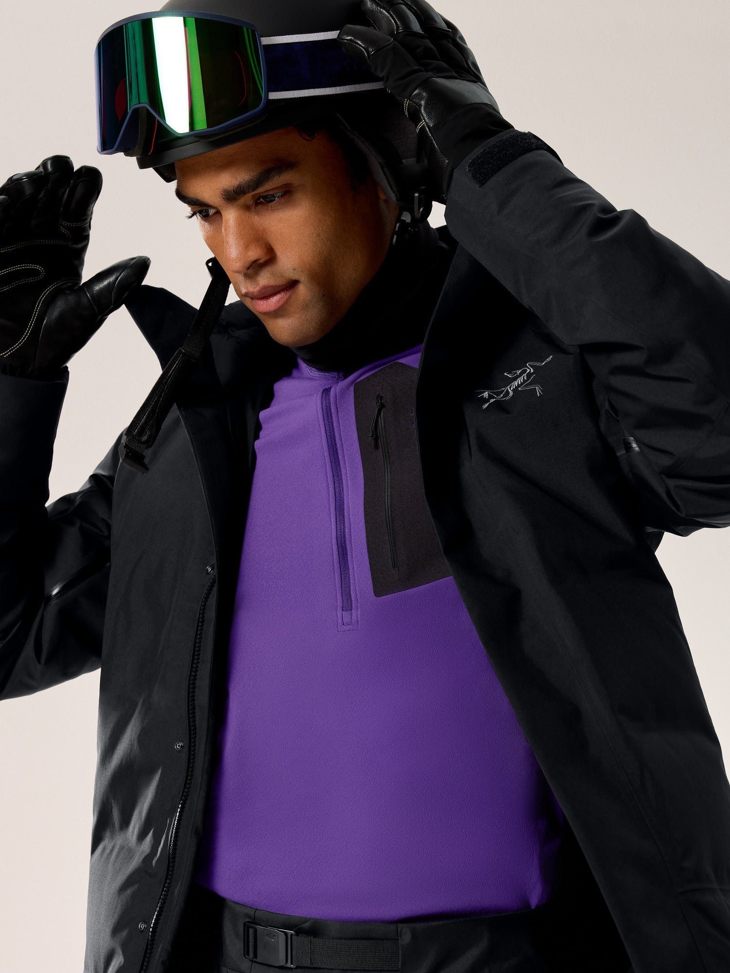Alternative view of Rho SV Zip Neck Men's