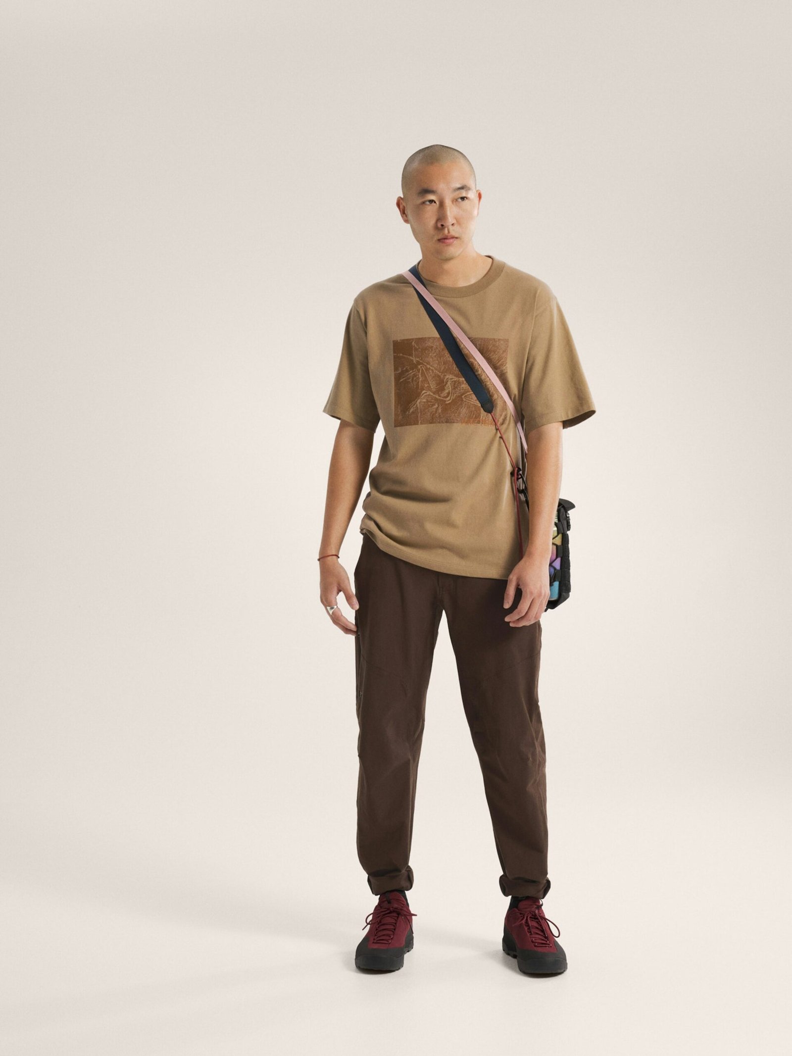 Kragg Cotton Lithographica Shirt SS Men's - 图片 3