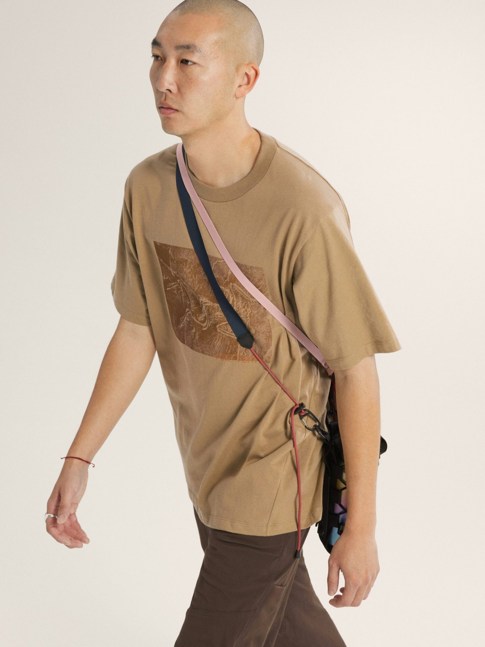 Alternative view of Kragg Cotton Lithographica Shirt SS Men's