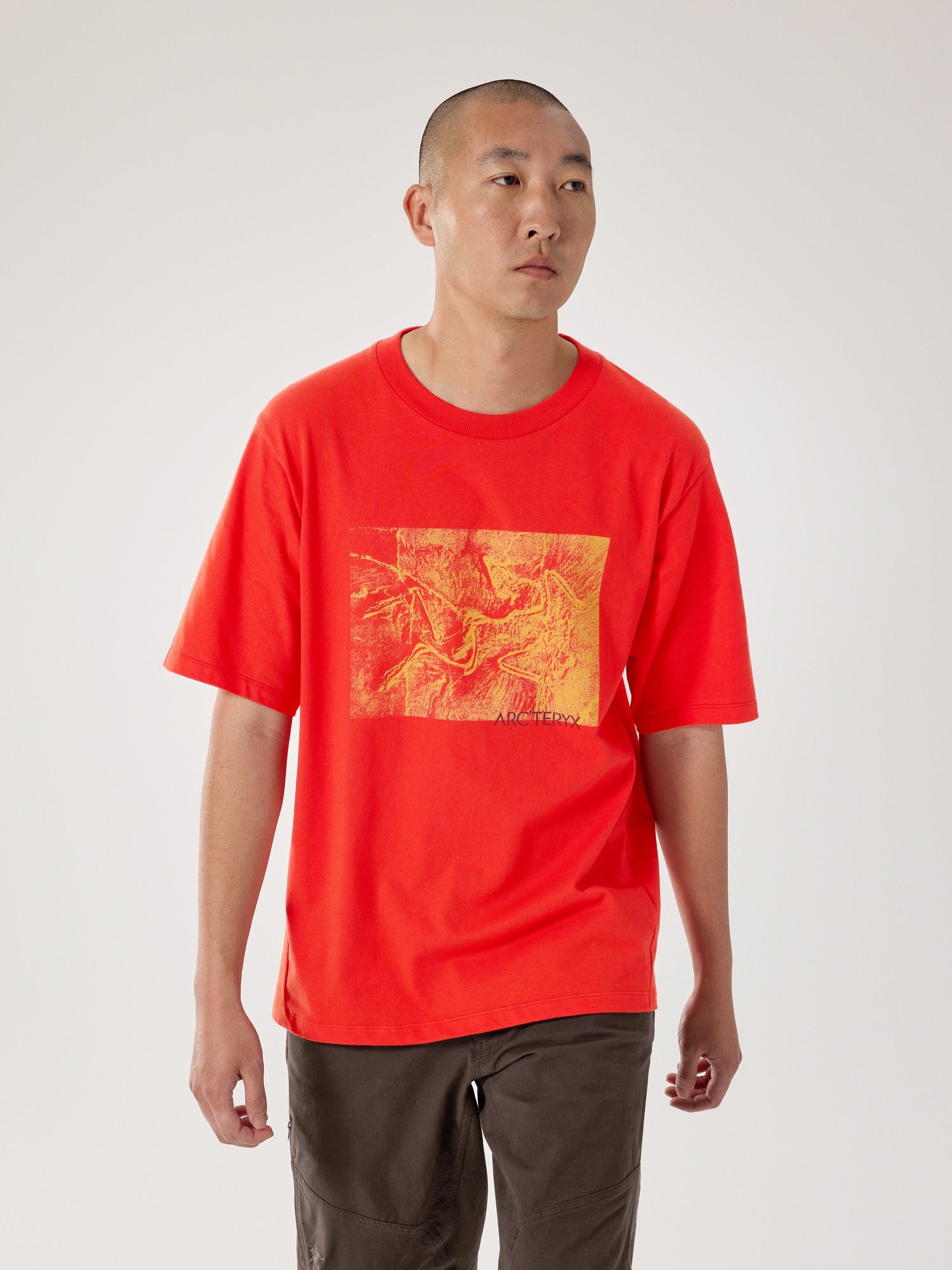 Kragg Cotton Lithographica Shirt SS Men's