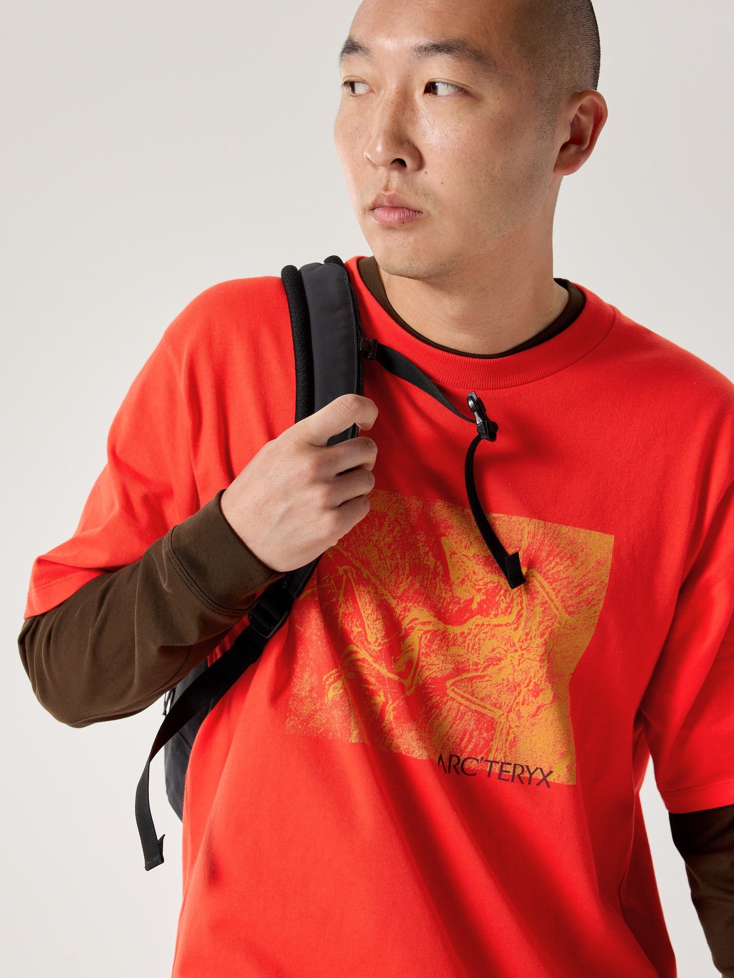 Alternative view of Kragg Cotton Lithographica Shirt SS Men's