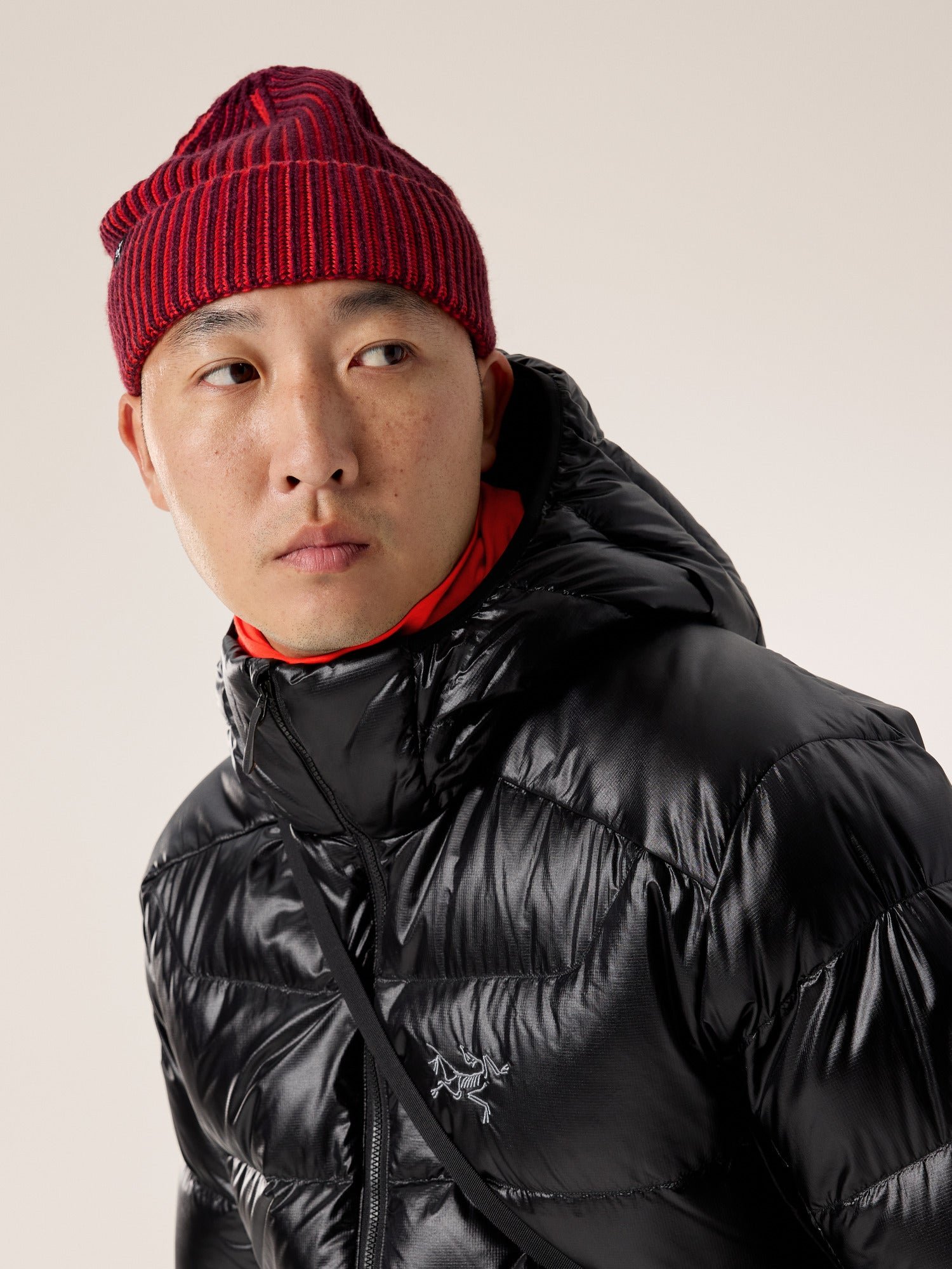 Alternative view of Ribbed Toque