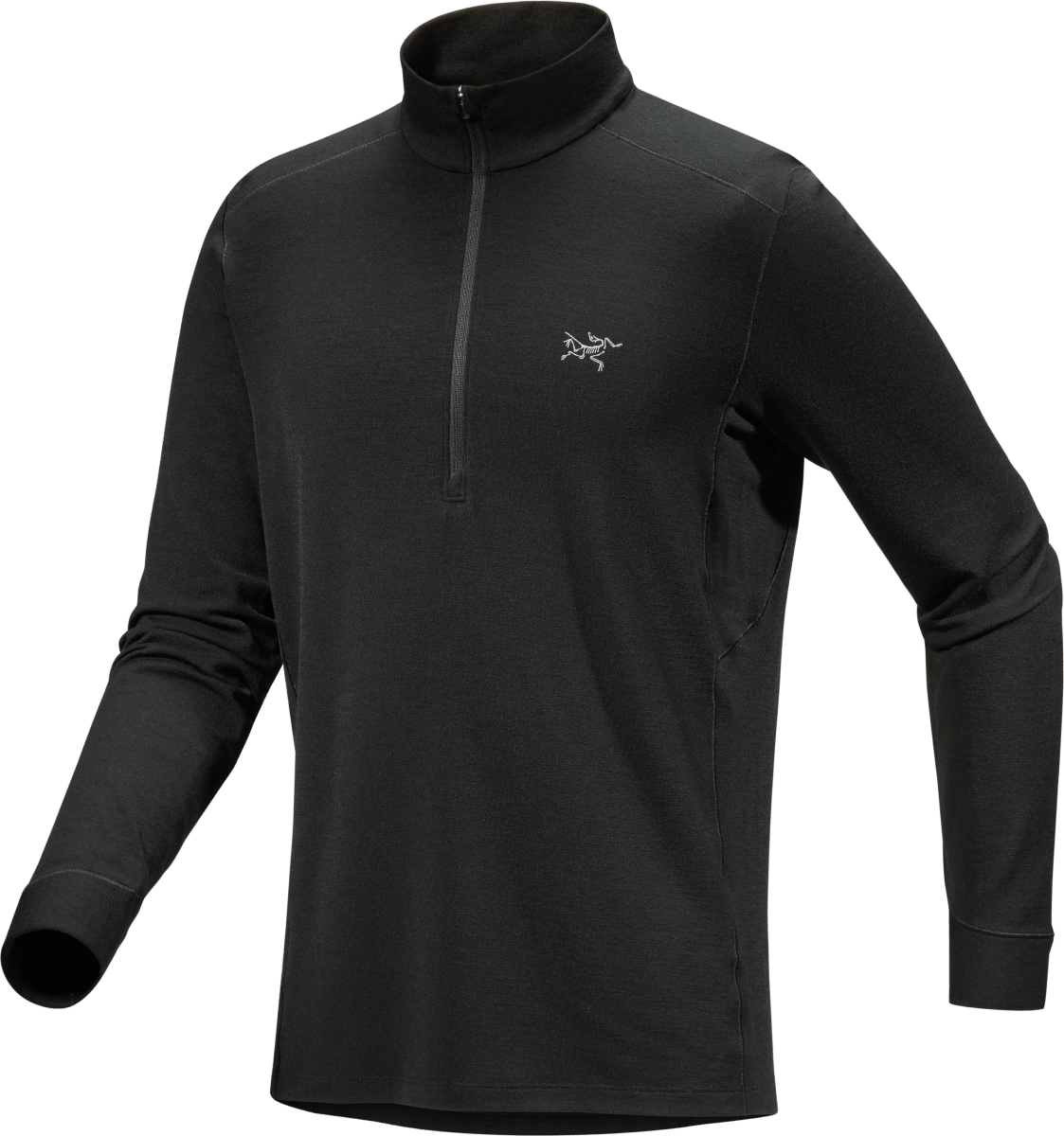 Rho Merino Wool Zip Neck Men's - 图片 7