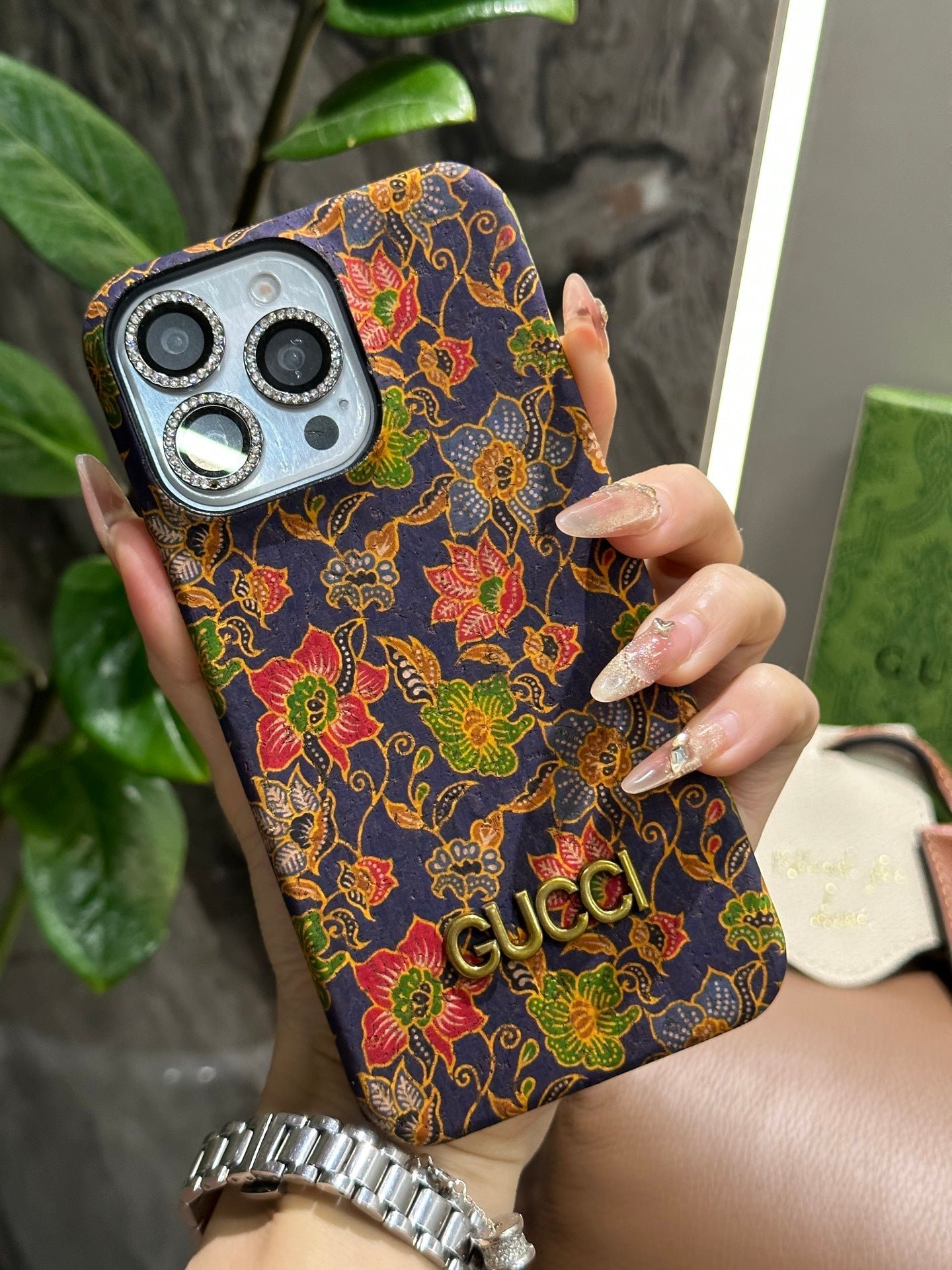 NEW Luxury FLOWERS IPHONE CASE