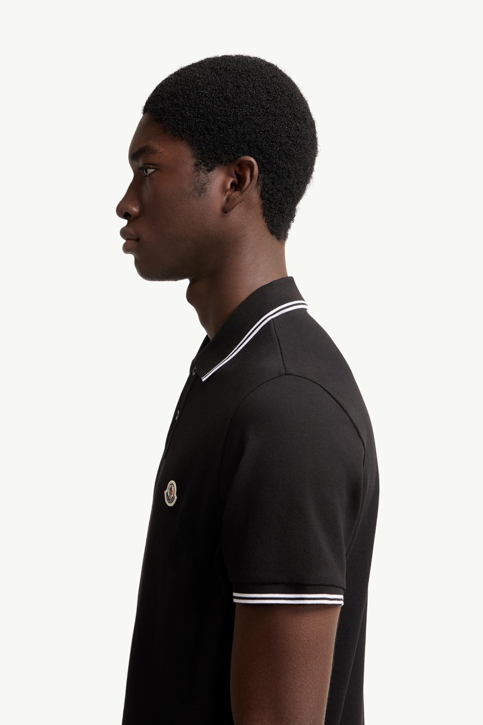 Logo Patch Cotton Polo Shirt - 图片 2