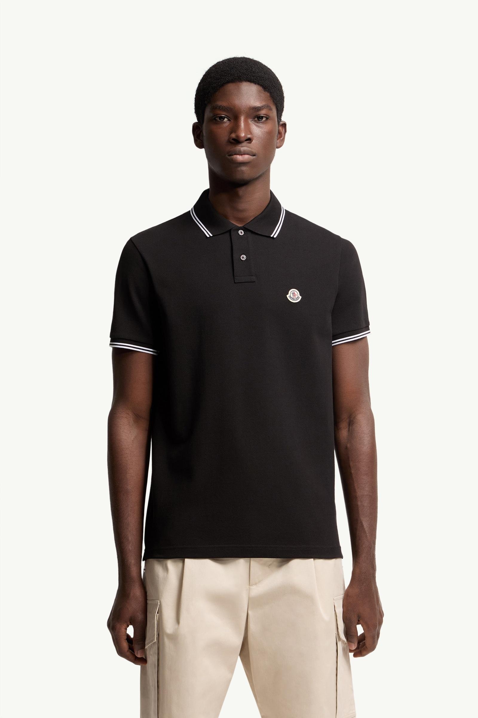 Logo Patch Cotton Polo Shirt - 图片 4