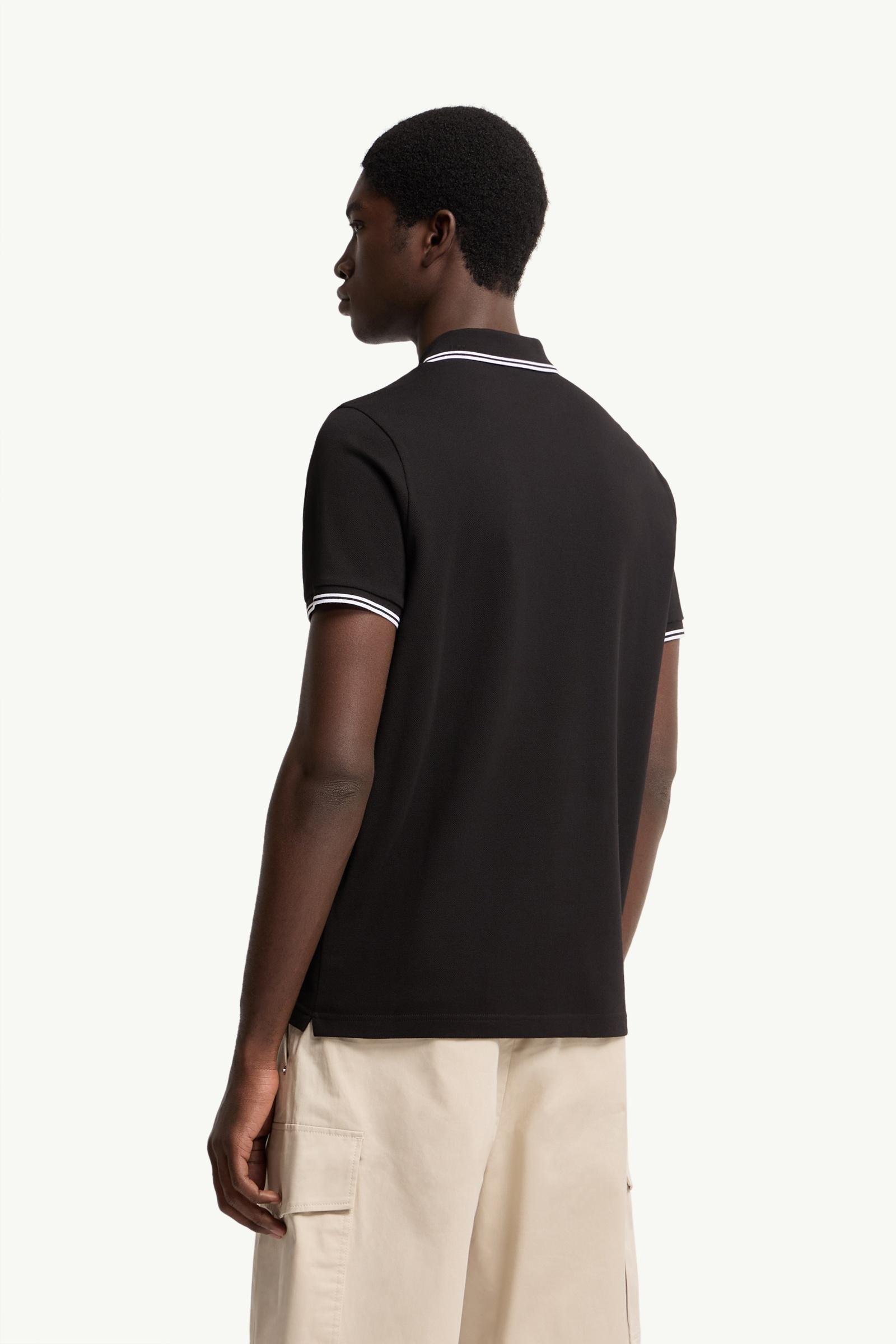 Logo Patch Cotton Polo Shirt - 图片 5
