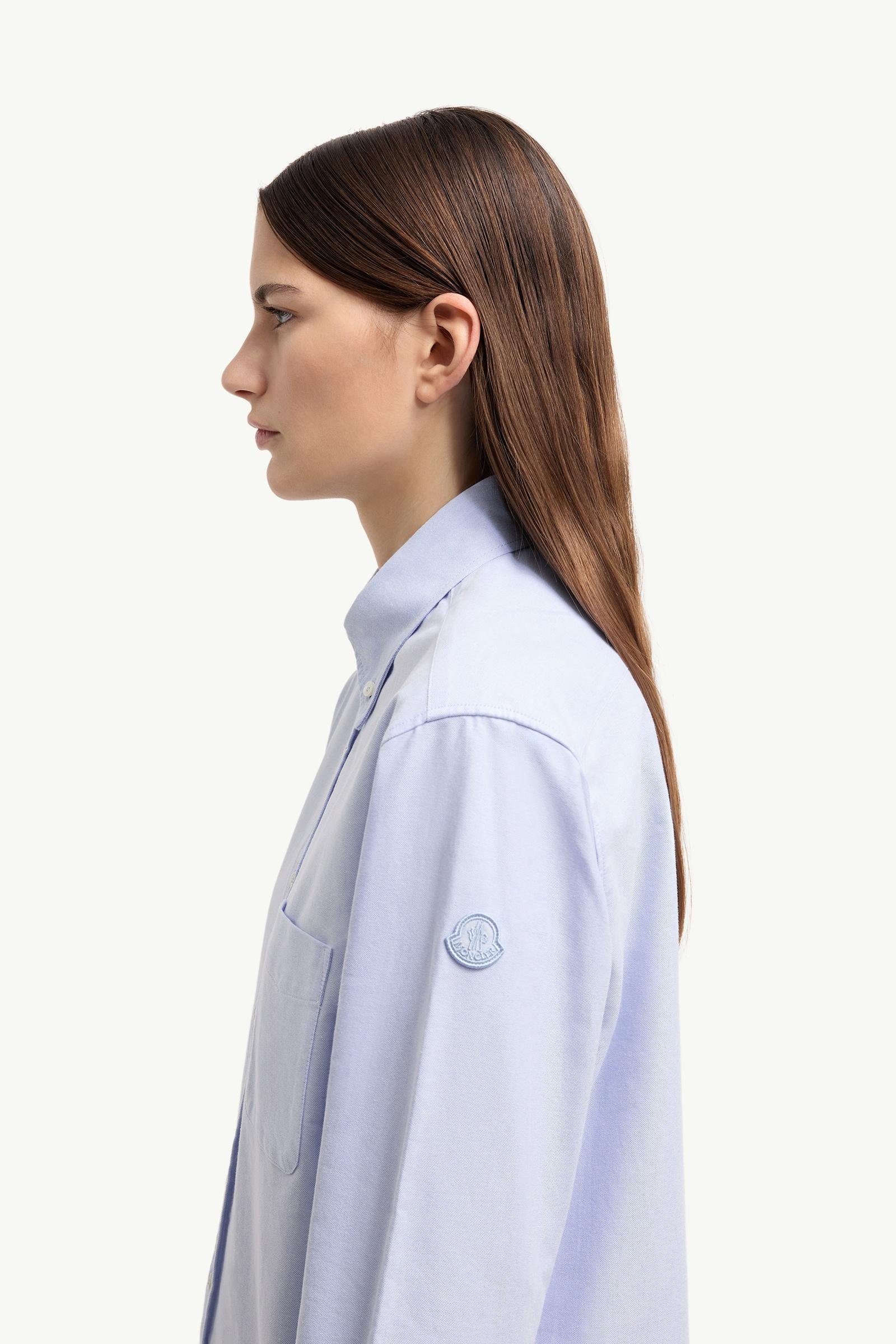 Alternative view of Long Sleeve Oxford Cotton Shirt