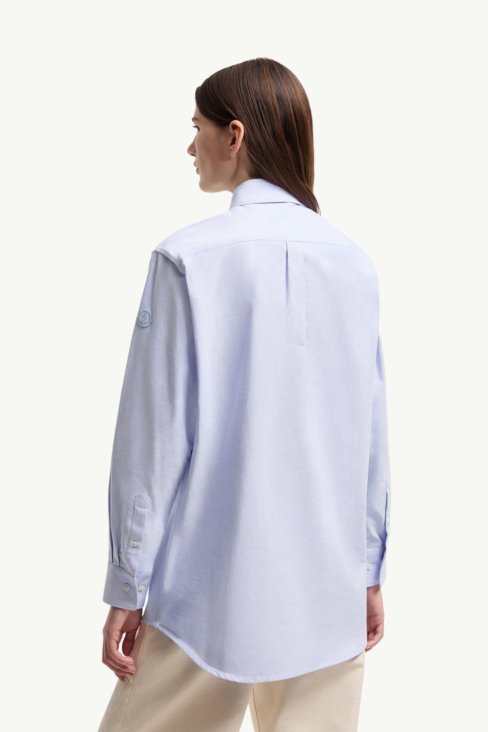 Long Sleeve Oxford Cotton Shirt - 图片 5