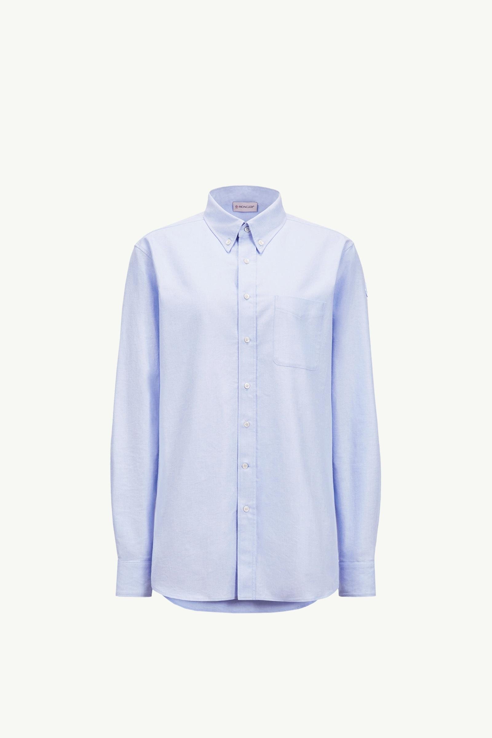 Long Sleeve Oxford Cotton Shirt - 图片 3