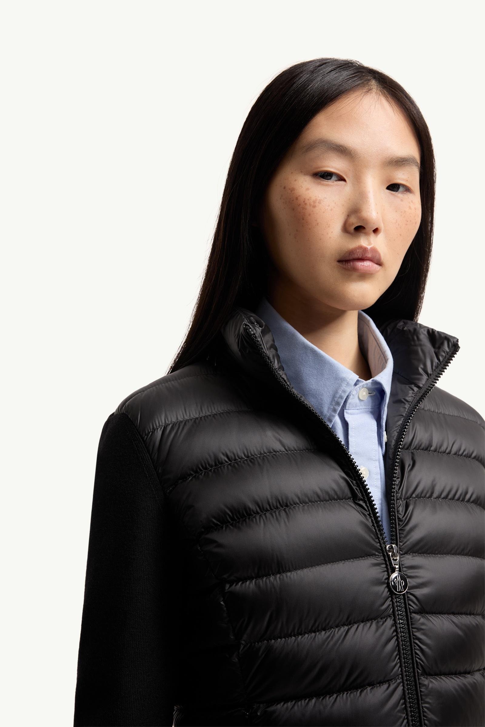 Padded Wool Zip-Up Cardigan - 图片 7