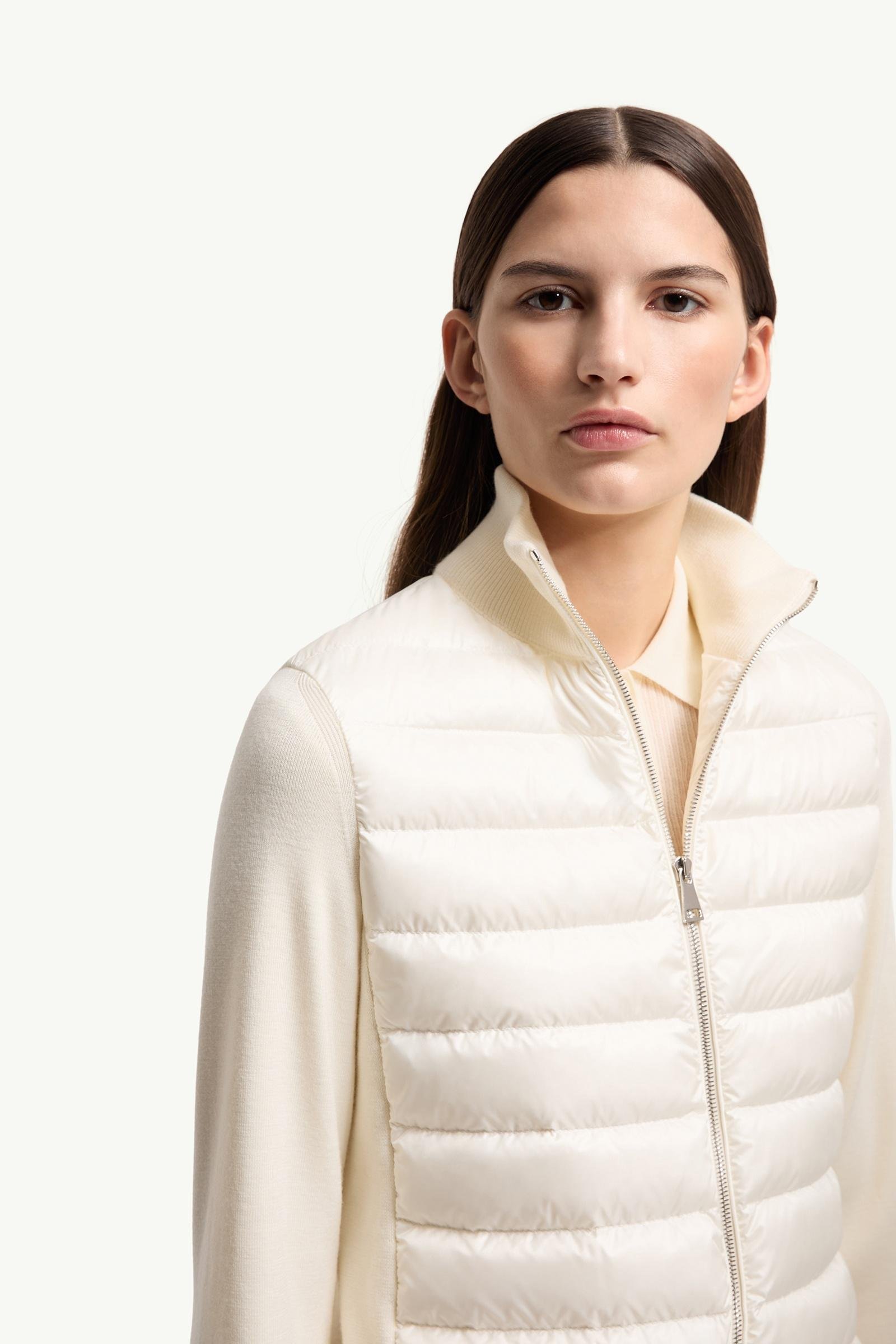 Padded Wool Zip-Up Cardigan - 图片 6