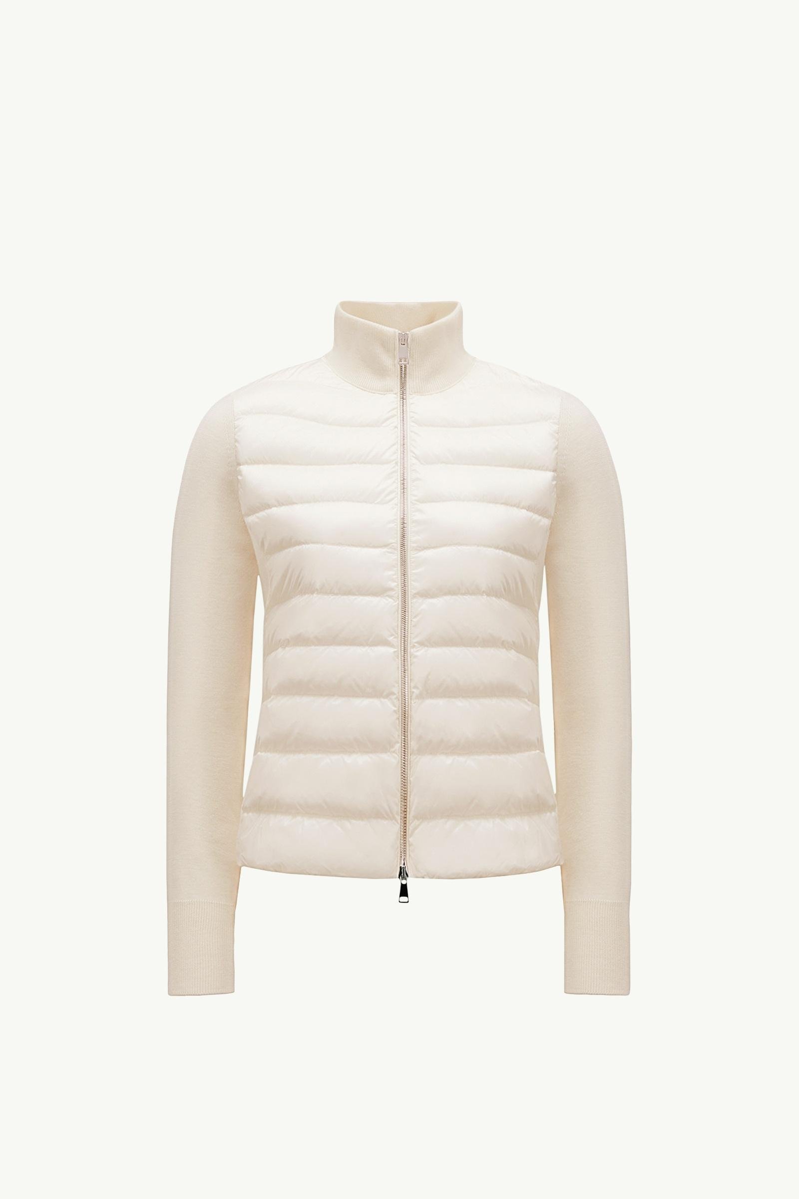 Padded Wool Zip-Up Cardigan - 图片 3