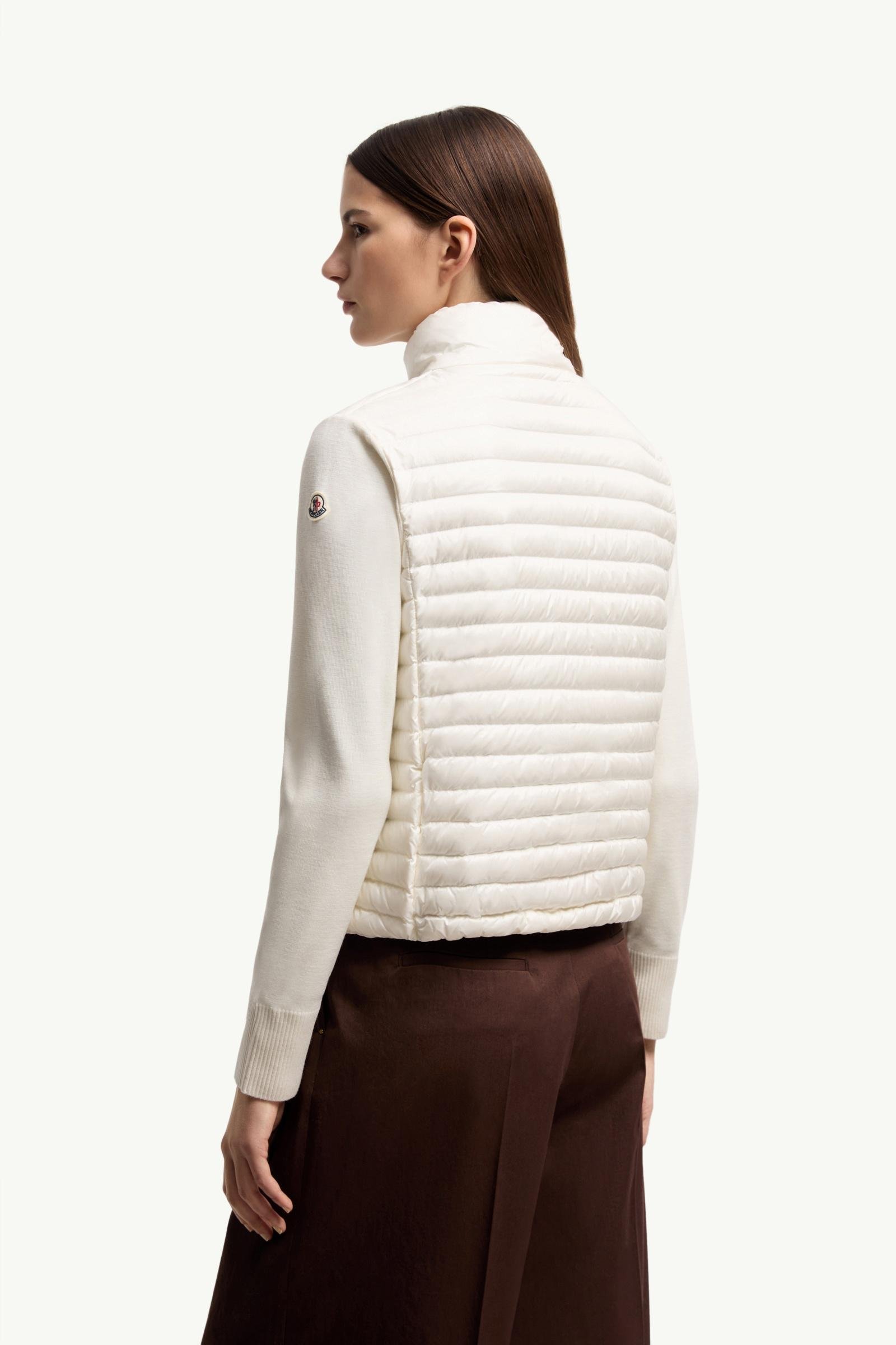 Padded Wool Zip-Up Cardigan - 图片 5