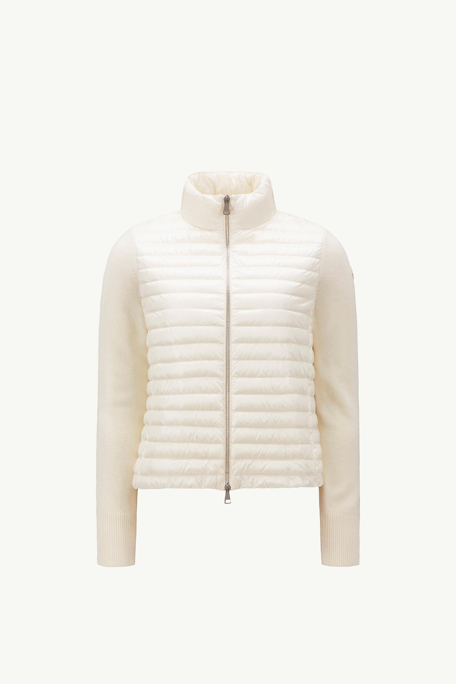 Padded Wool Zip-Up Cardigan - 图片 3