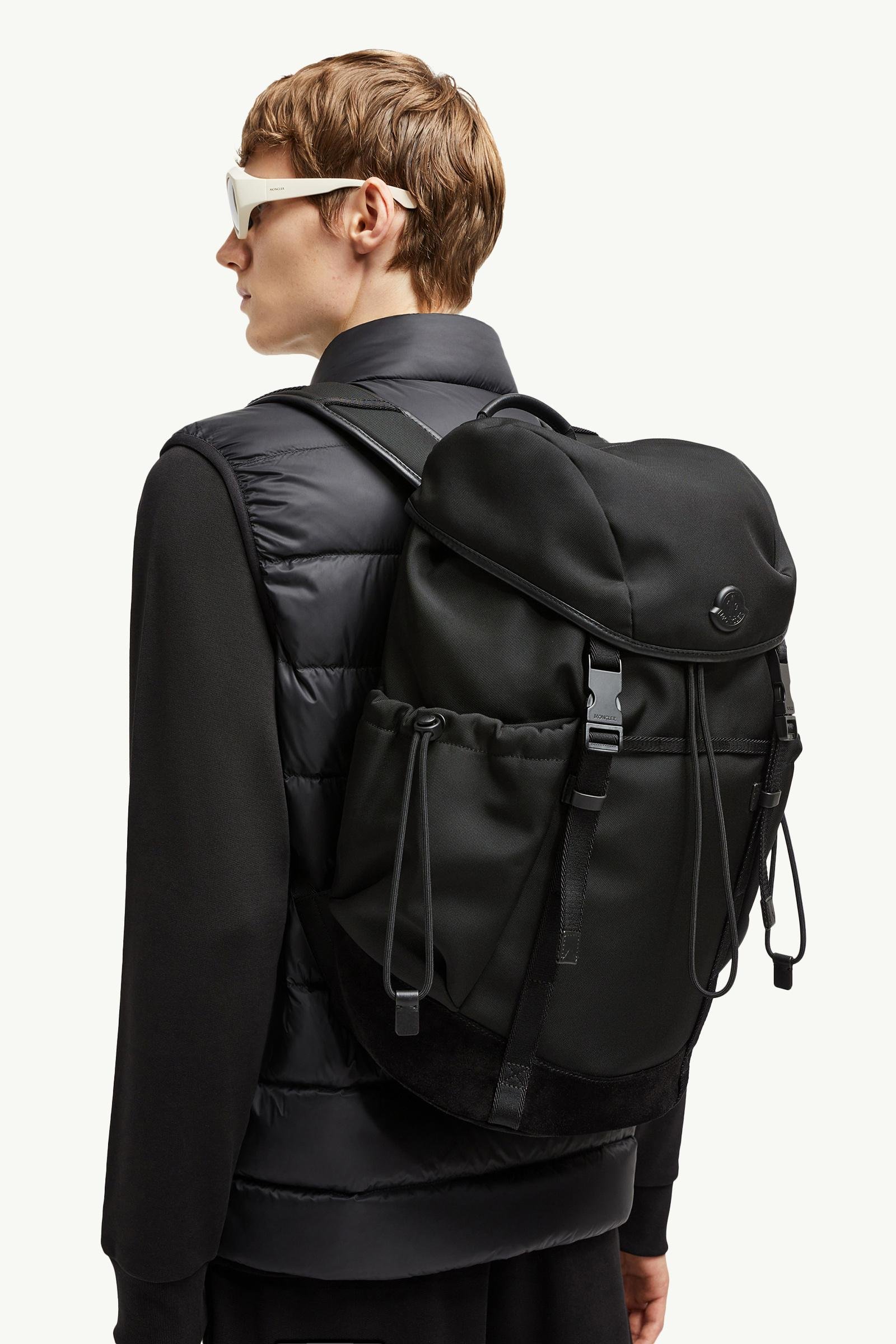 Alternative view of Tech Suede-Trimmed Water-Repellent Backpack