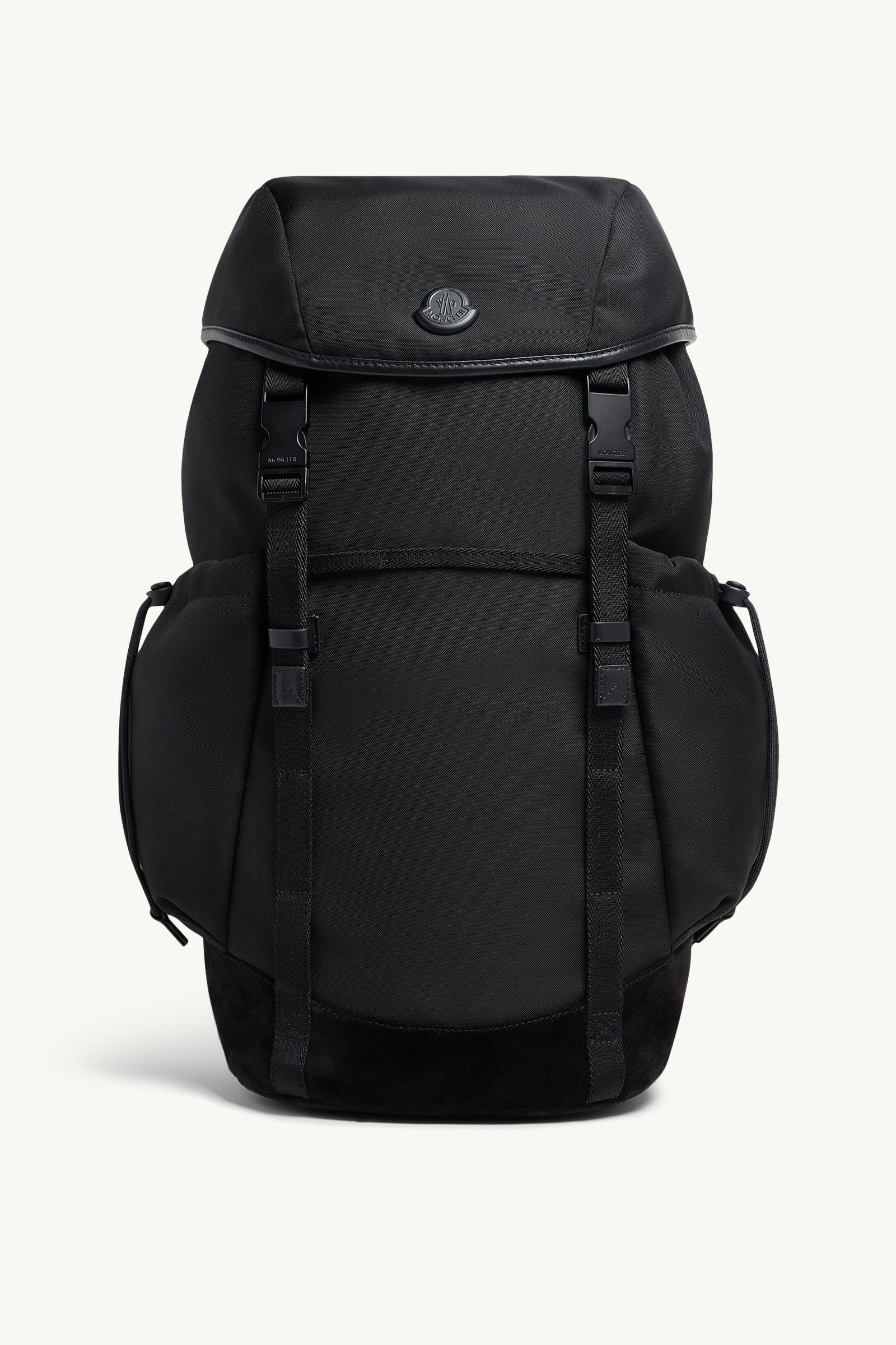 Tech Suede-Trimmed Water-Repellent Backpack