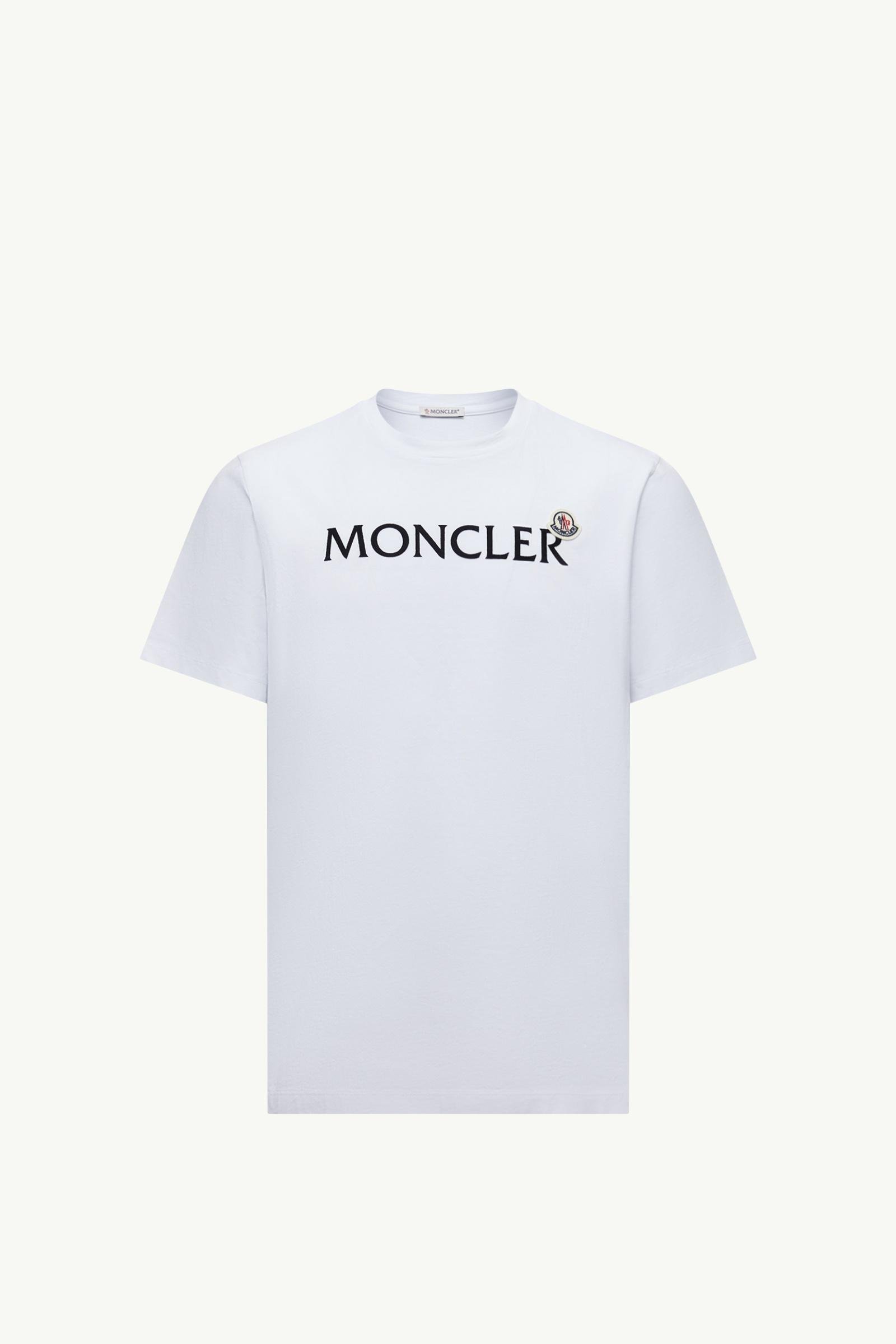 Flocked Logo Cotton T-Shirt - 图片 3