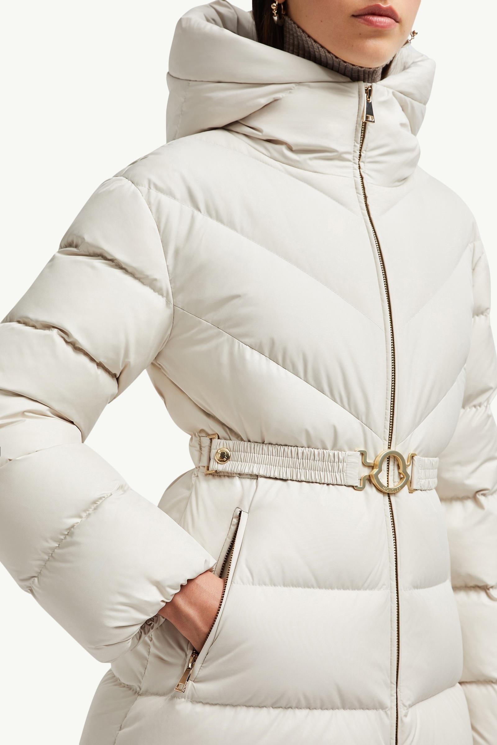 Brosse Diagonal-Quilted Hooded Short Down Jacket - 图片 6