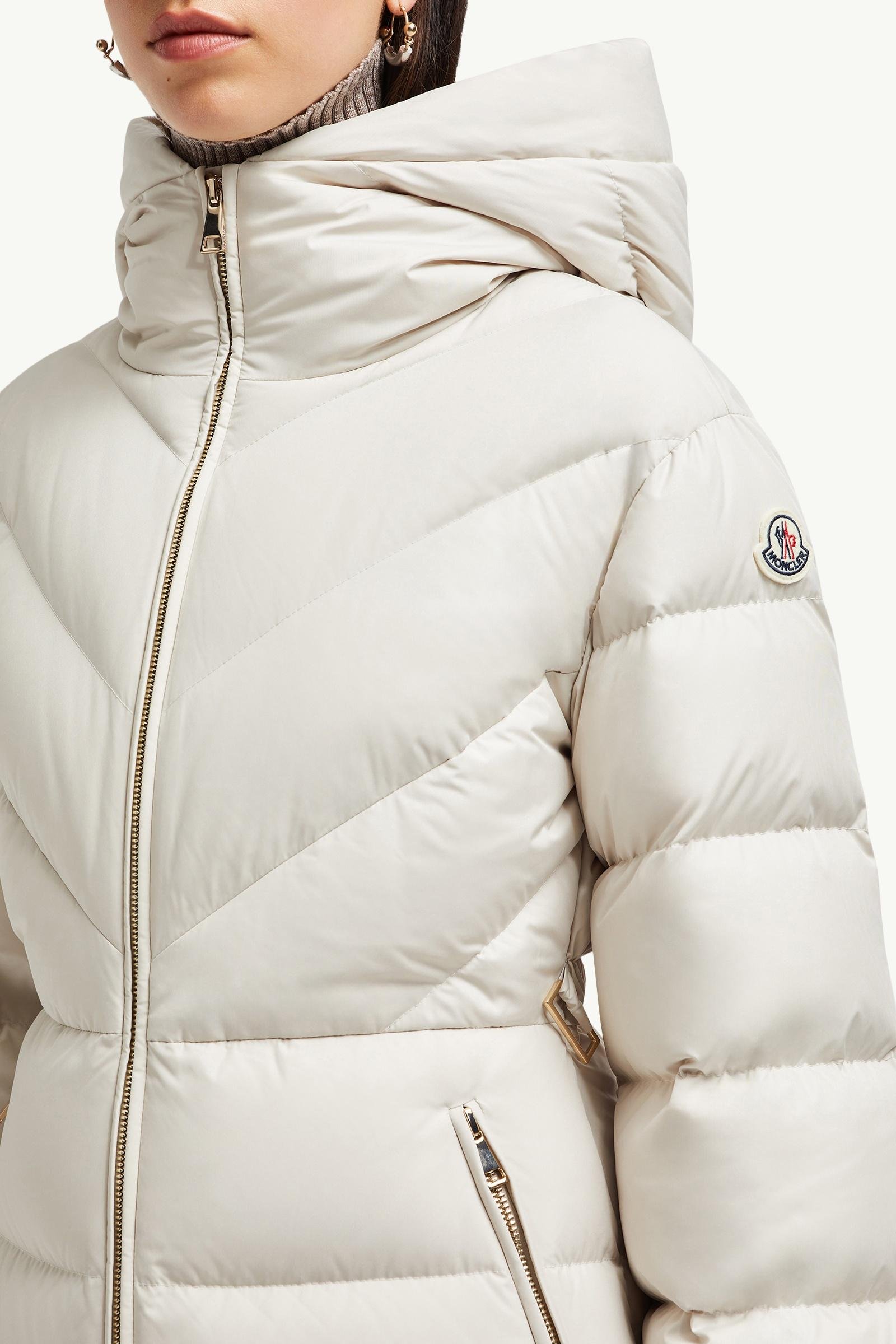 Brosse Diagonal-Quilted Hooded Short Down Jacket - 图片 7