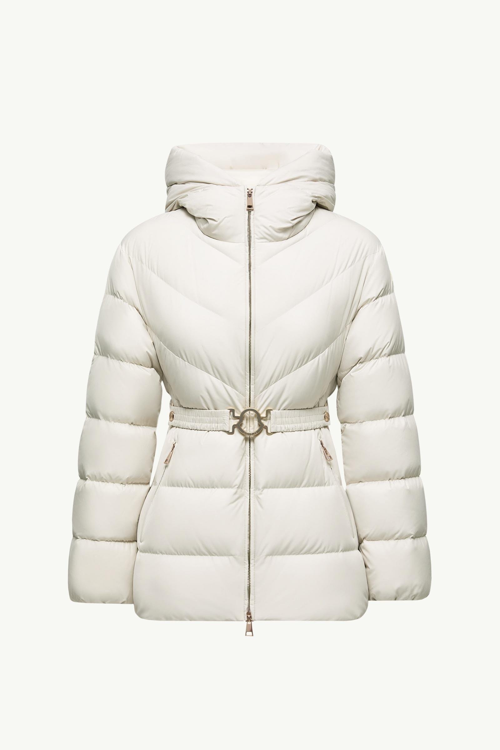 Brosse Diagonal-Quilted Hooded Short Down Jacket - 图片 3