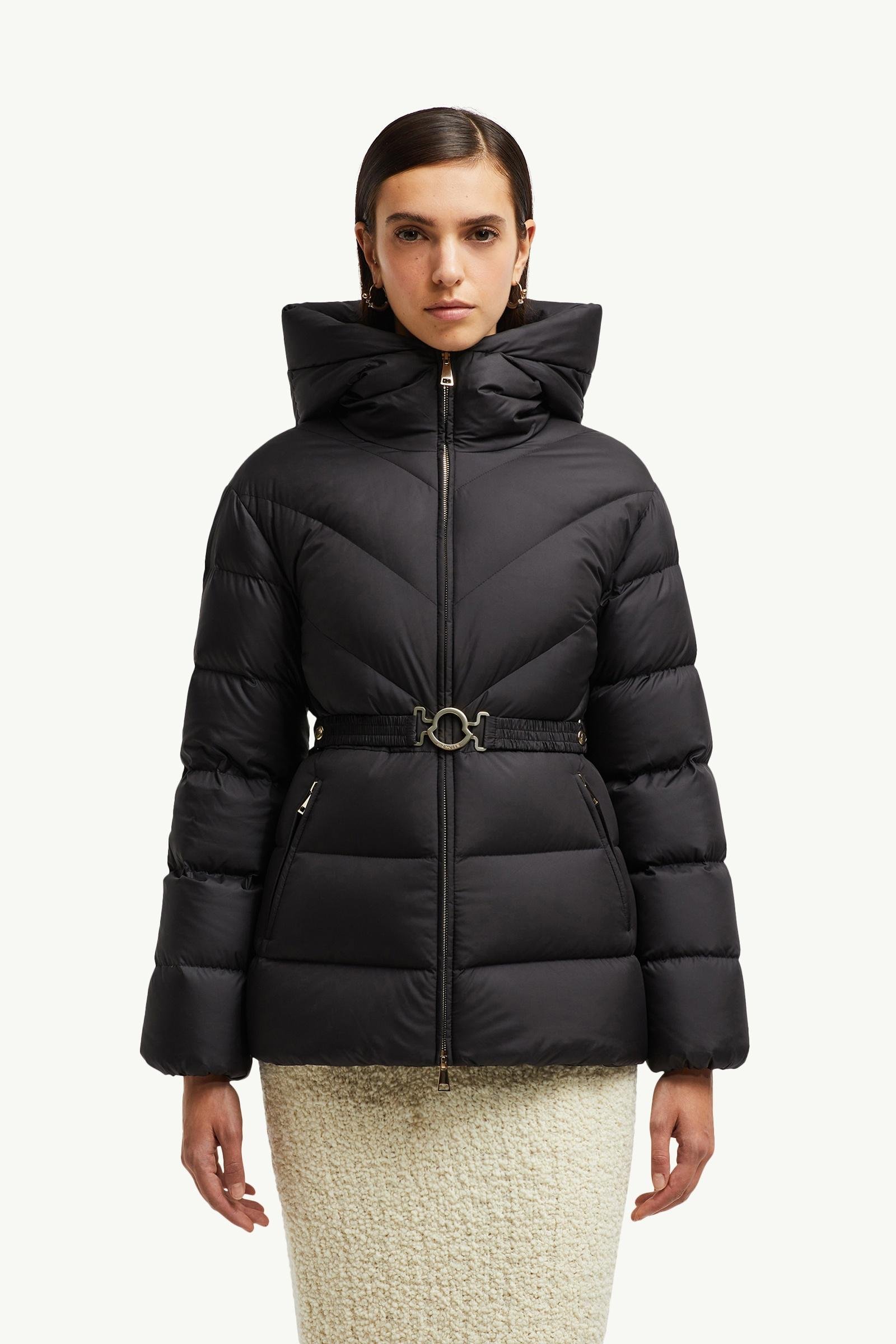Brosse Diagonal-Quilted Hooded Short Down Jacket - 图片 4