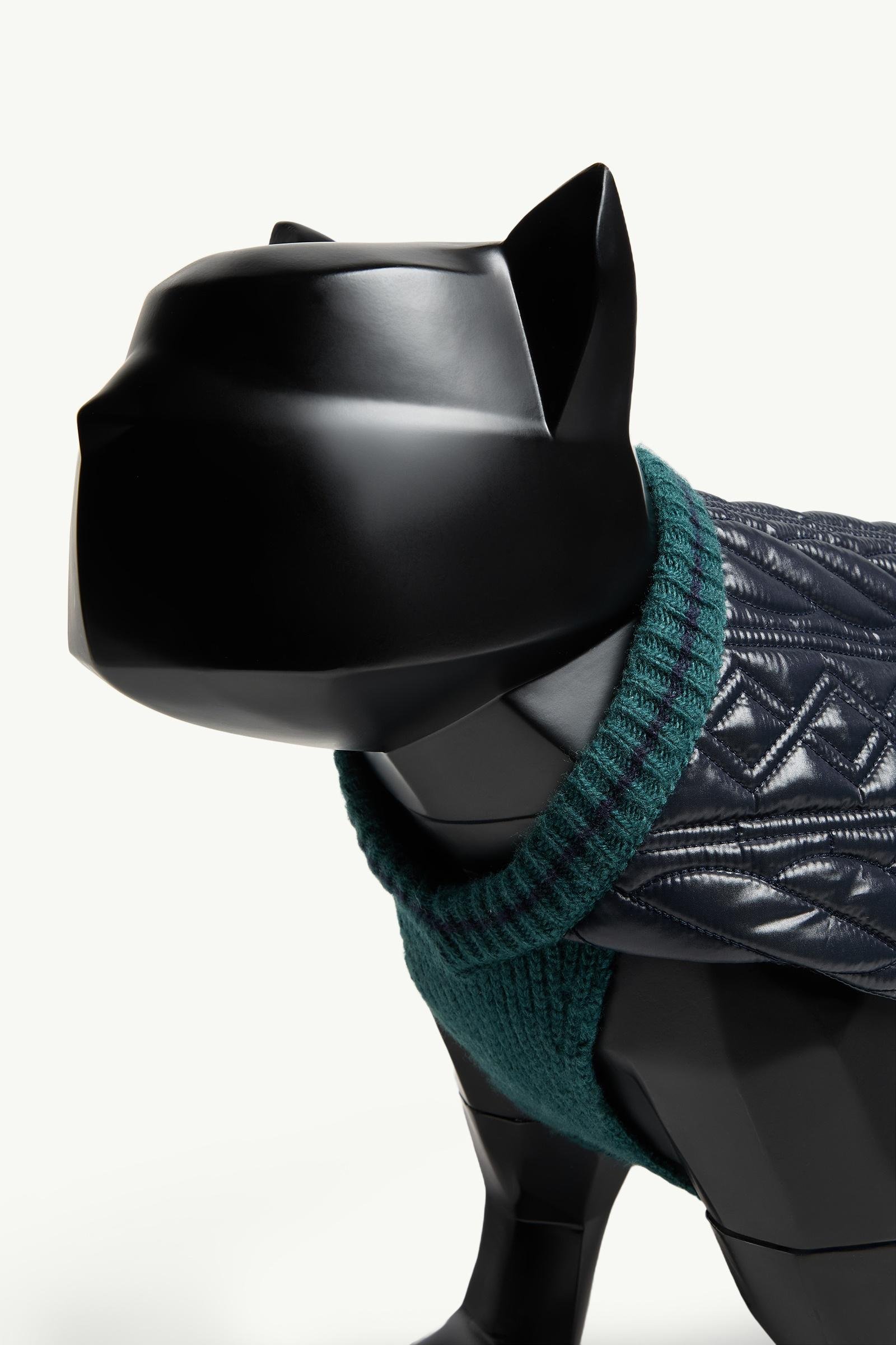 Alternative view of Wool-Trimmed Dog Gilet