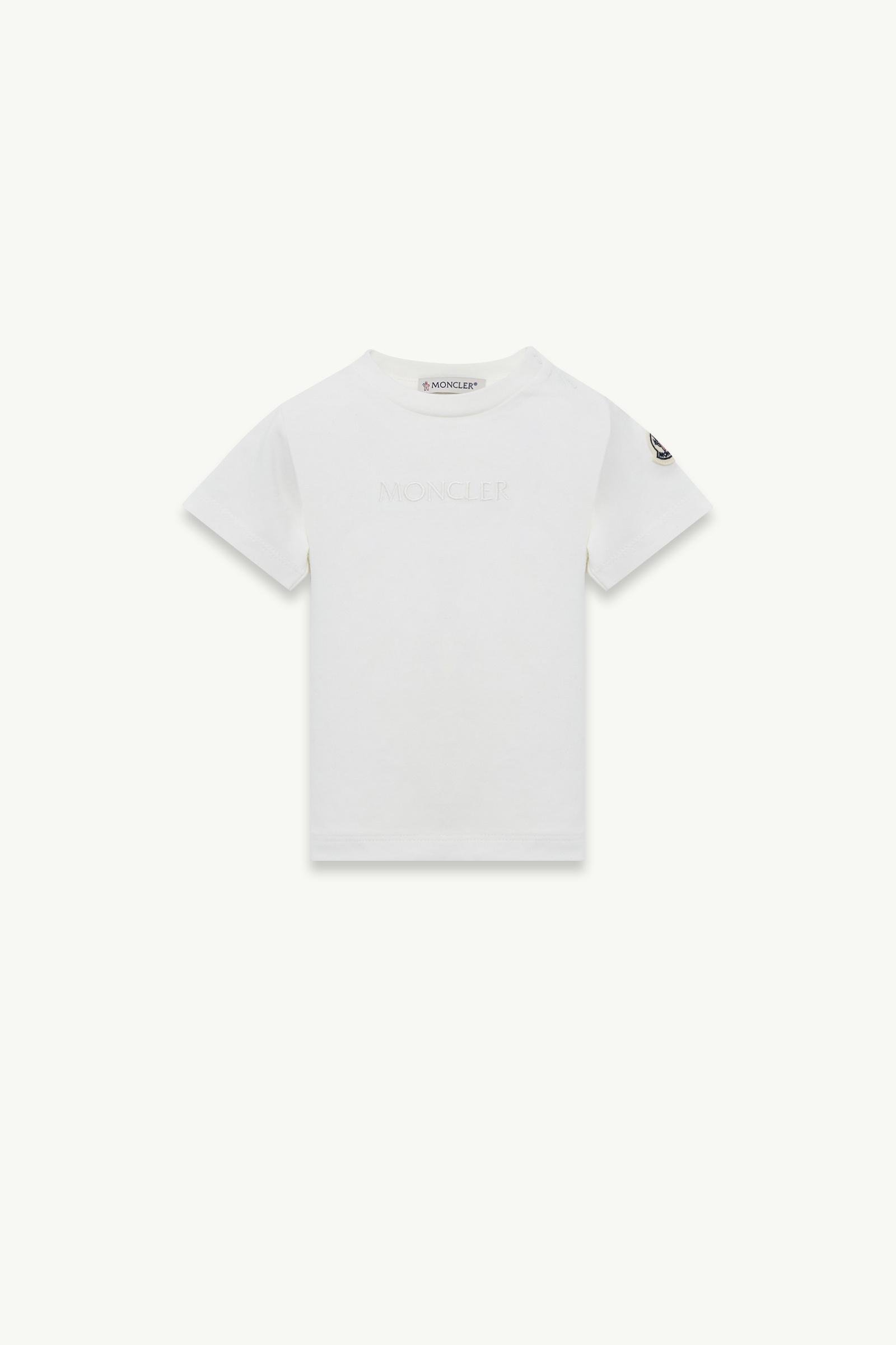 Embroidered Logo Cotton T-Shirt