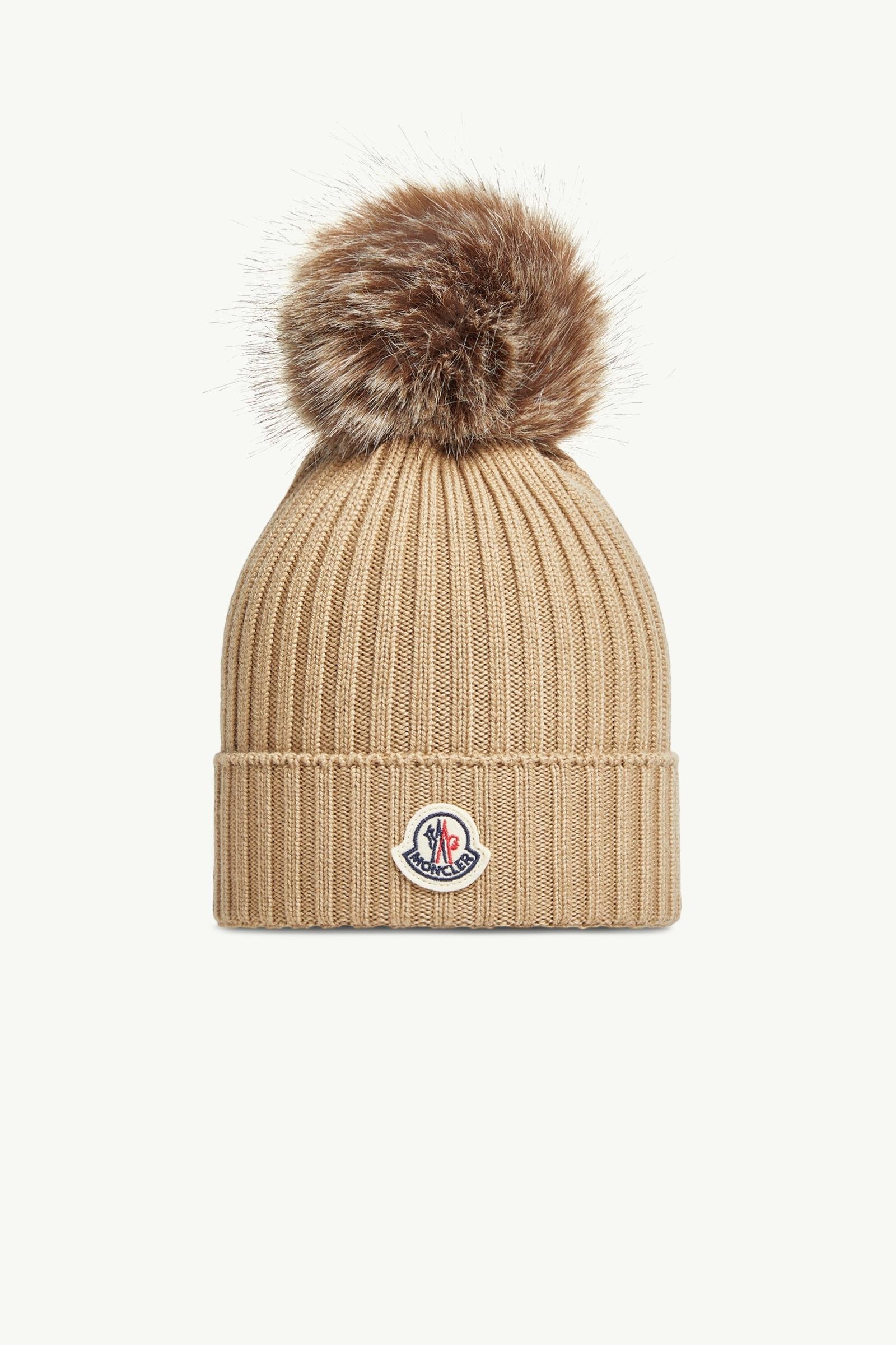 Wool Beanie with Pom Pom
