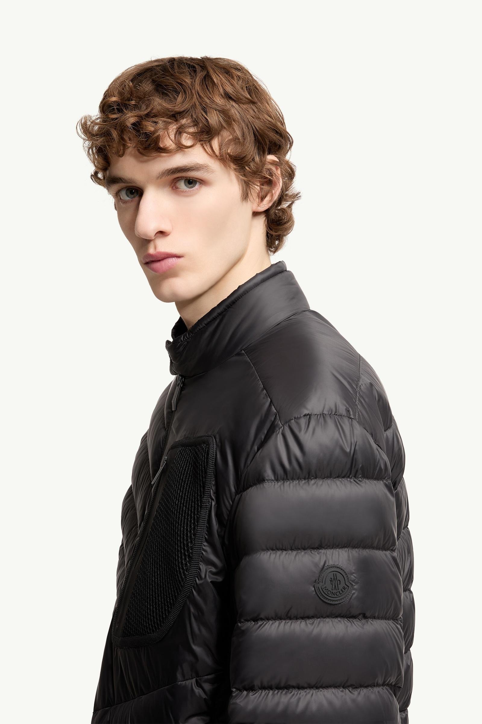 Alternative view of Mackinac Diagonal-Quilted Down Biker Jacket
