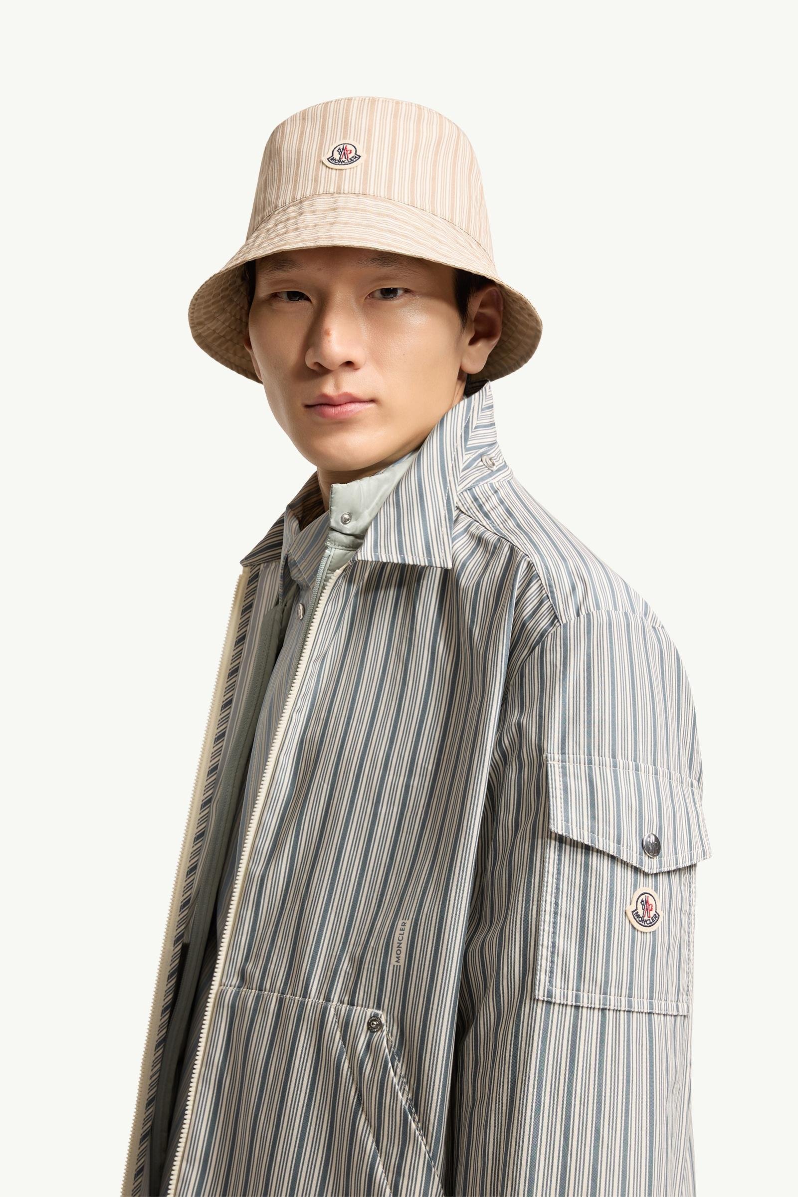Alternative view of Havas Striped Poplin Shirt Jacket