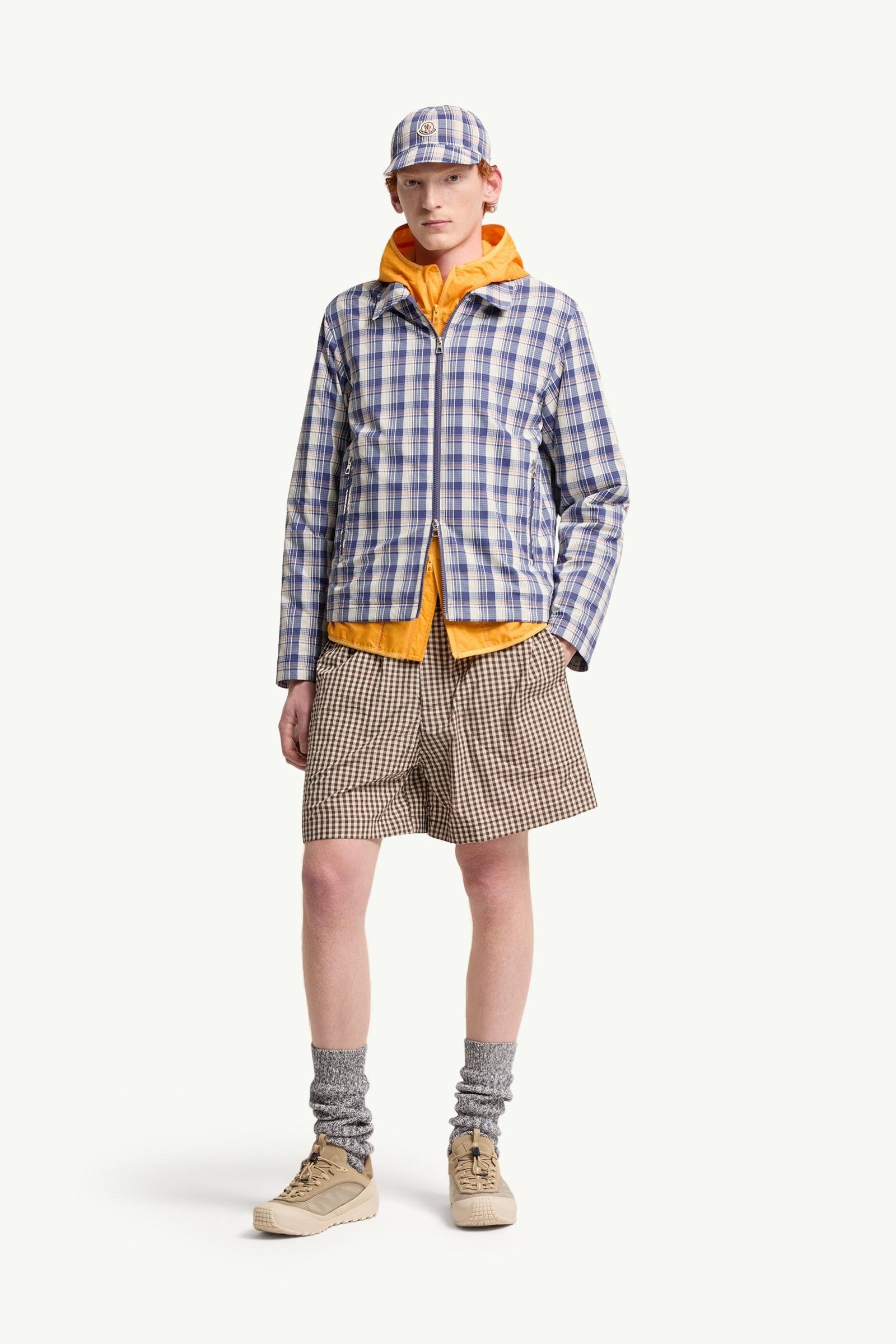 Giausar Checked Ripstop Shirt Jacket