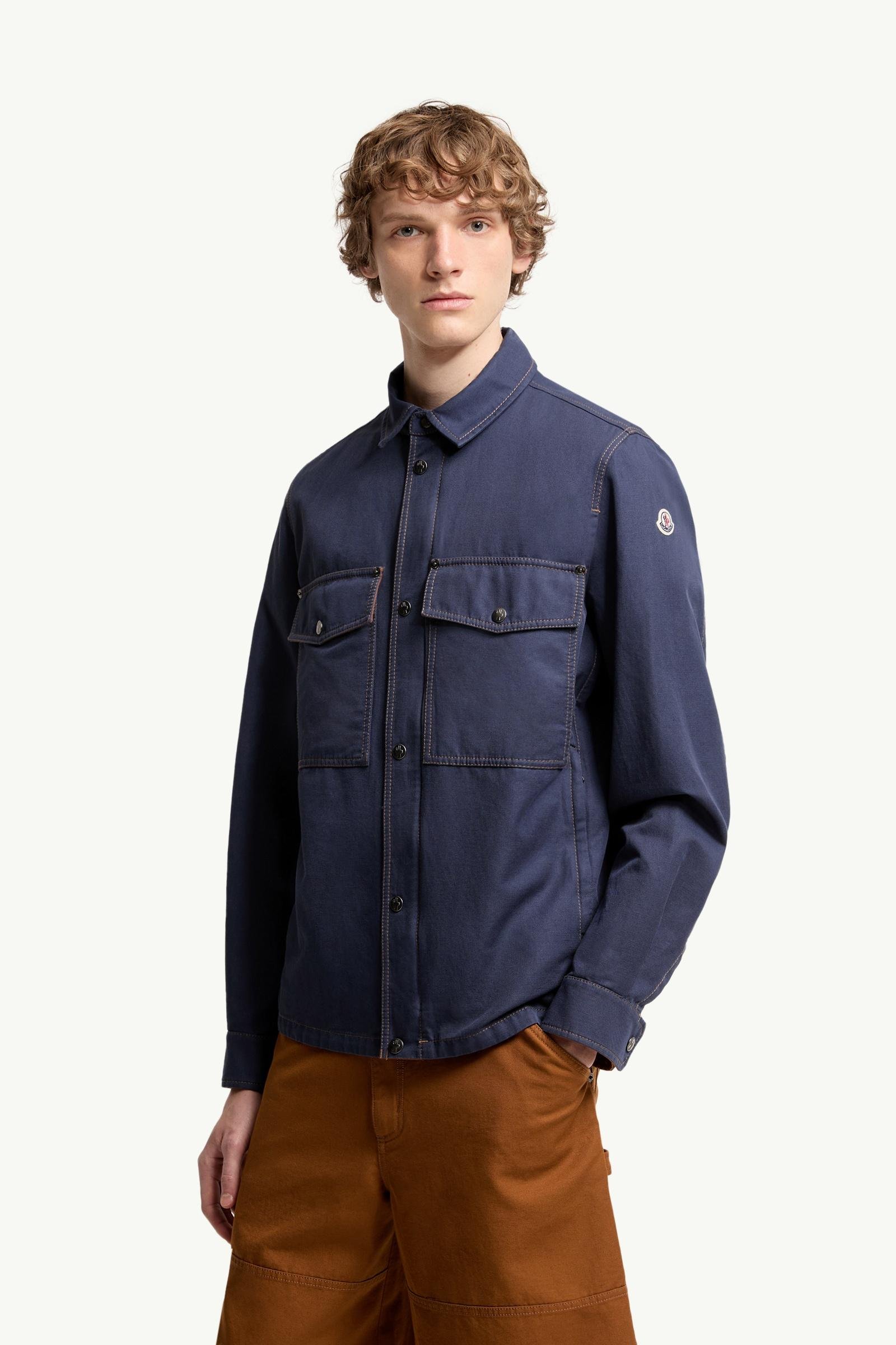 Watagua Cotton & Linen Blend Shirt Jacket - 图片 4