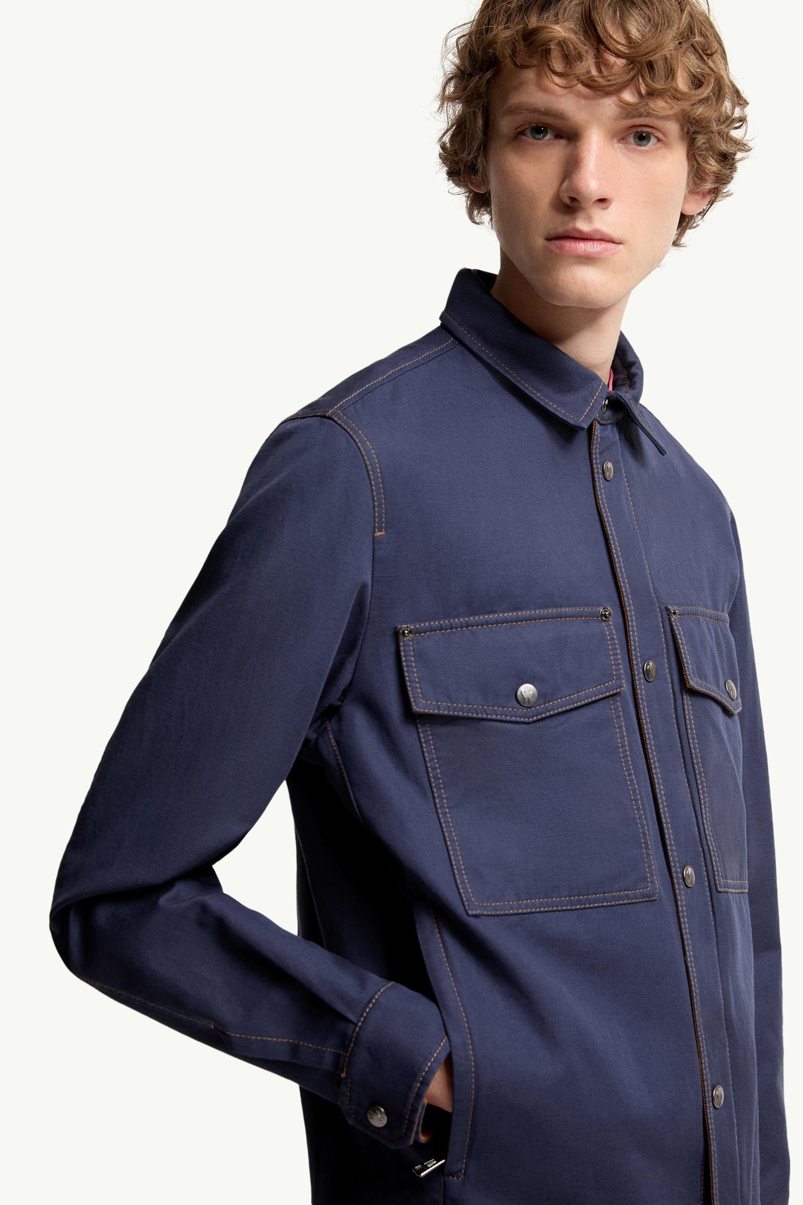 Watagua Cotton & Linen Blend Shirt Jacket - 图片 6