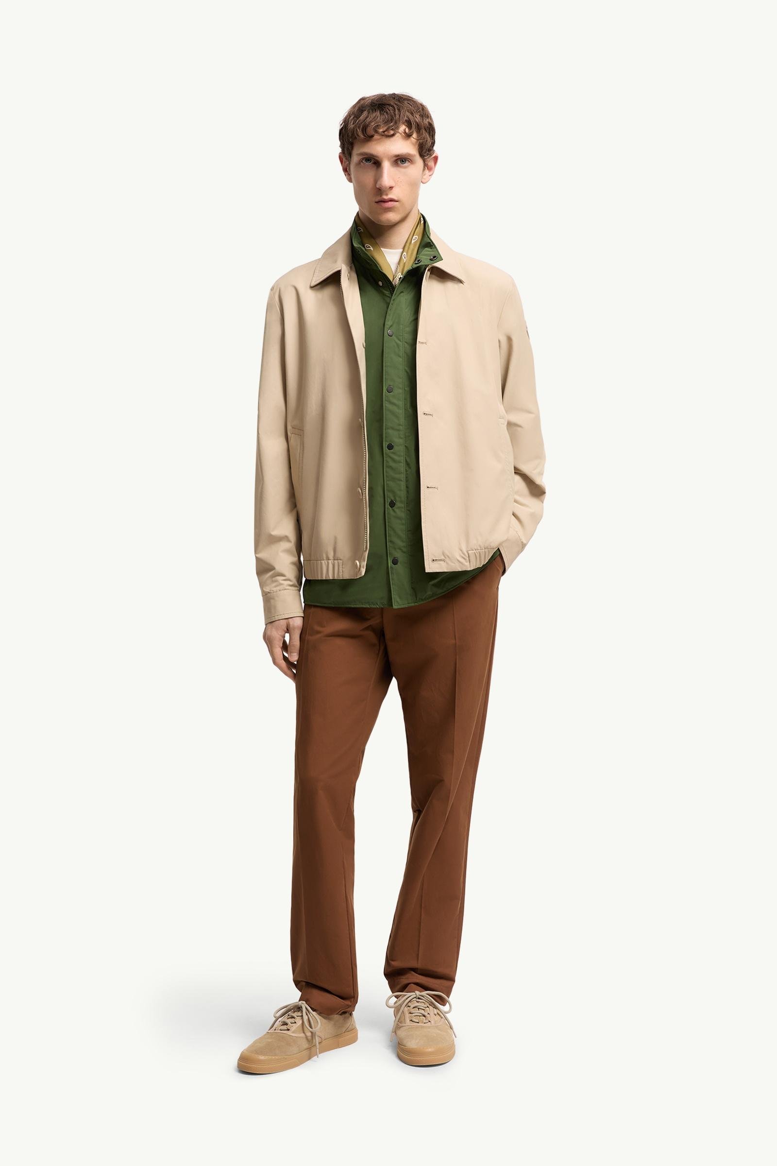 Technical Cotton Blend Trousers