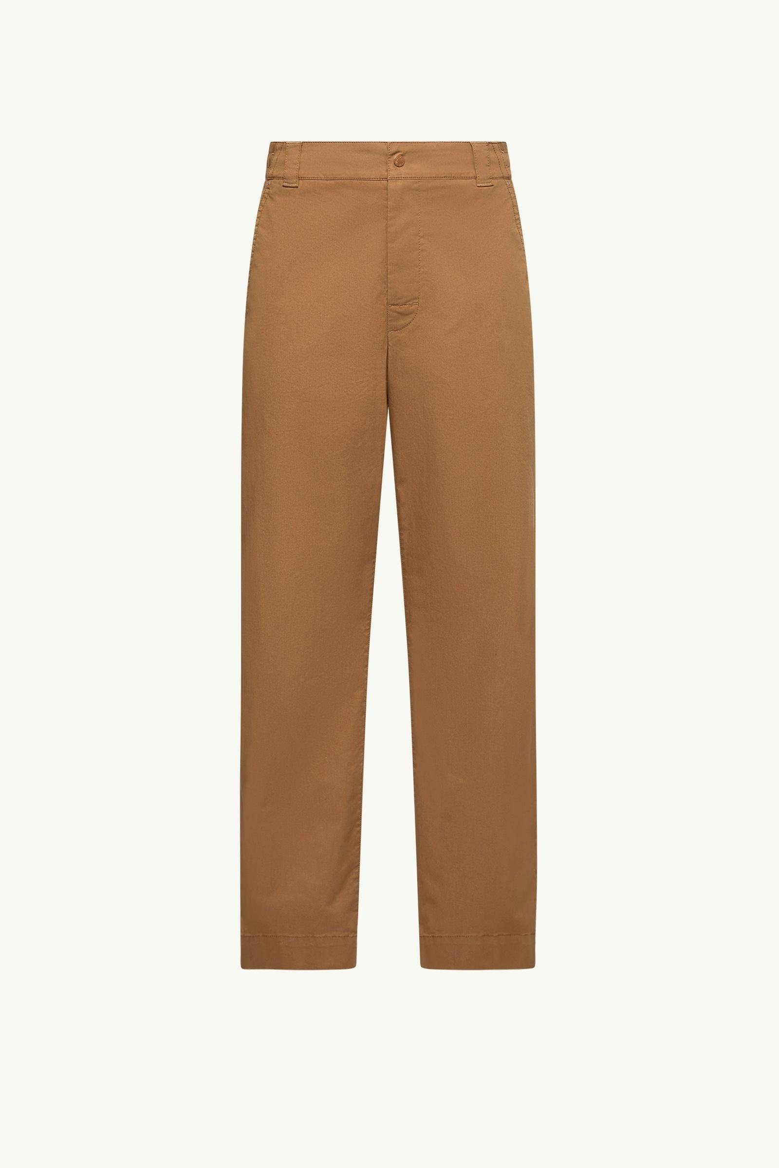 Cotton Blend Gabardine Trousers - 图片 3