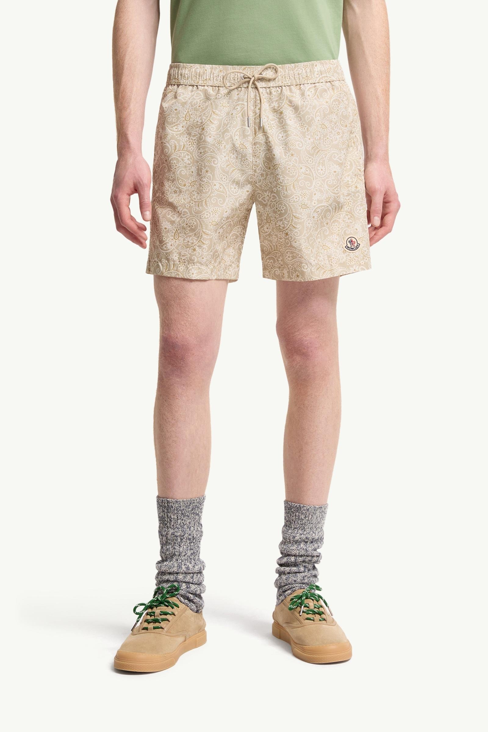 Paisley Print Swim Shorts - 图片 4